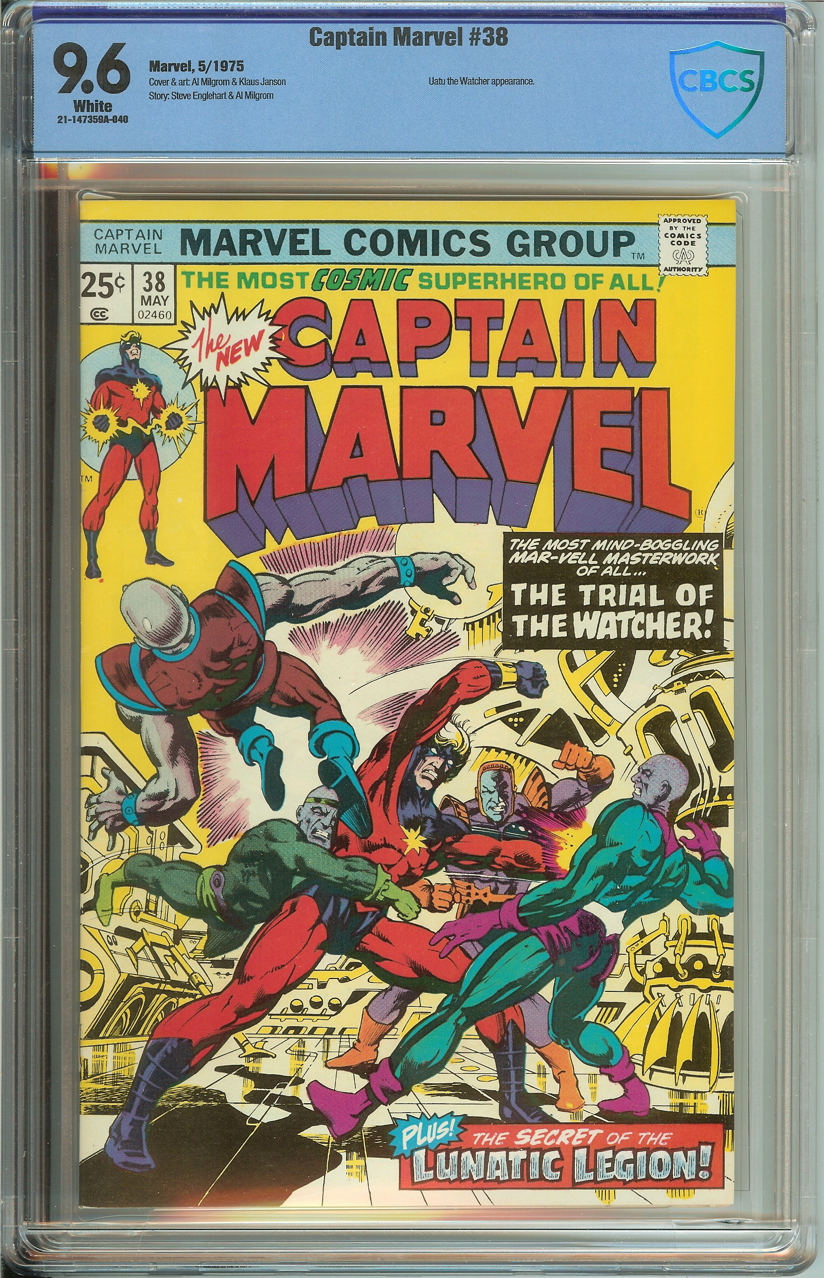 CAPTAIN MARVEL Front Cover