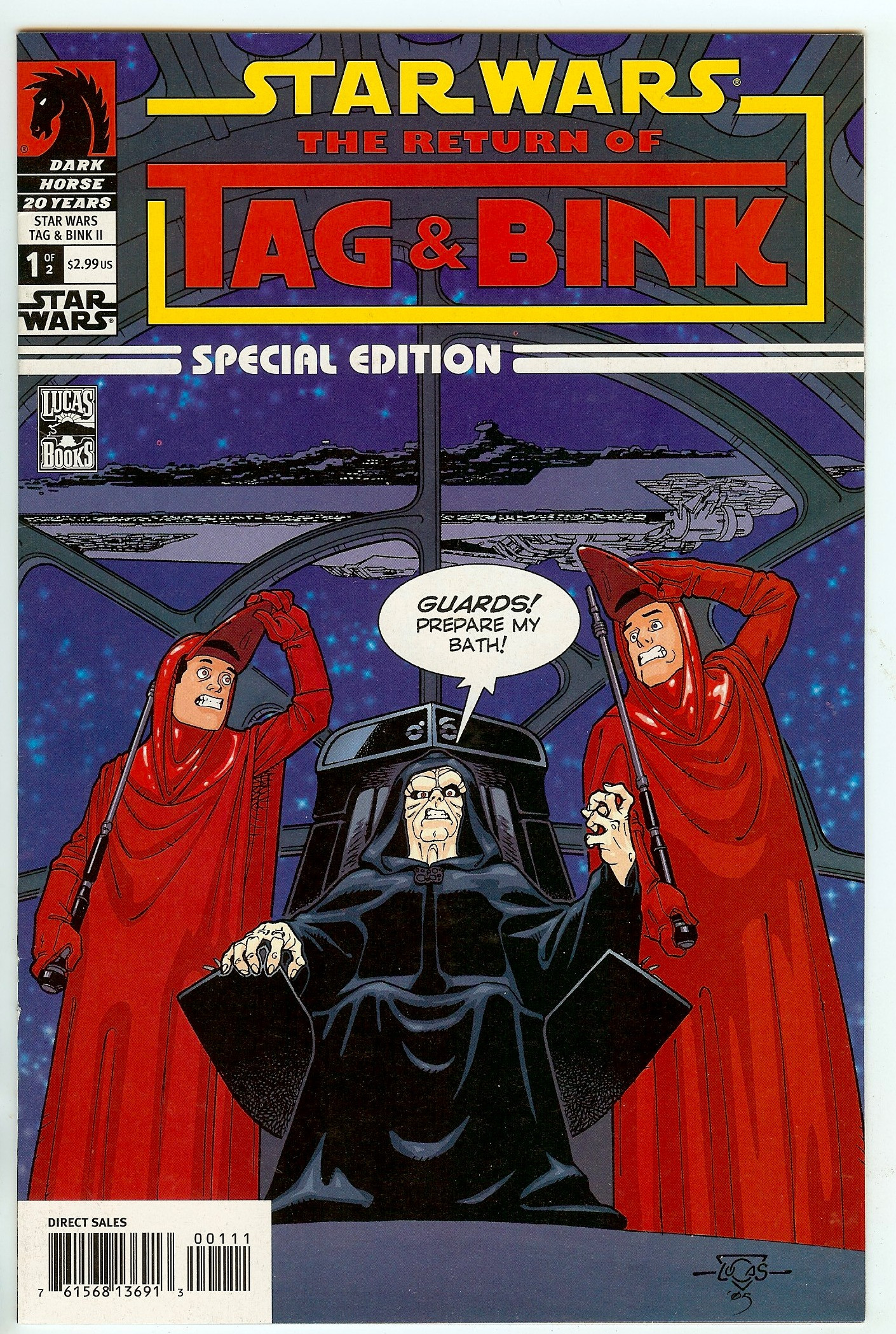 STAR WARS: THE RETURN OF TAG AND BINK Front Cover