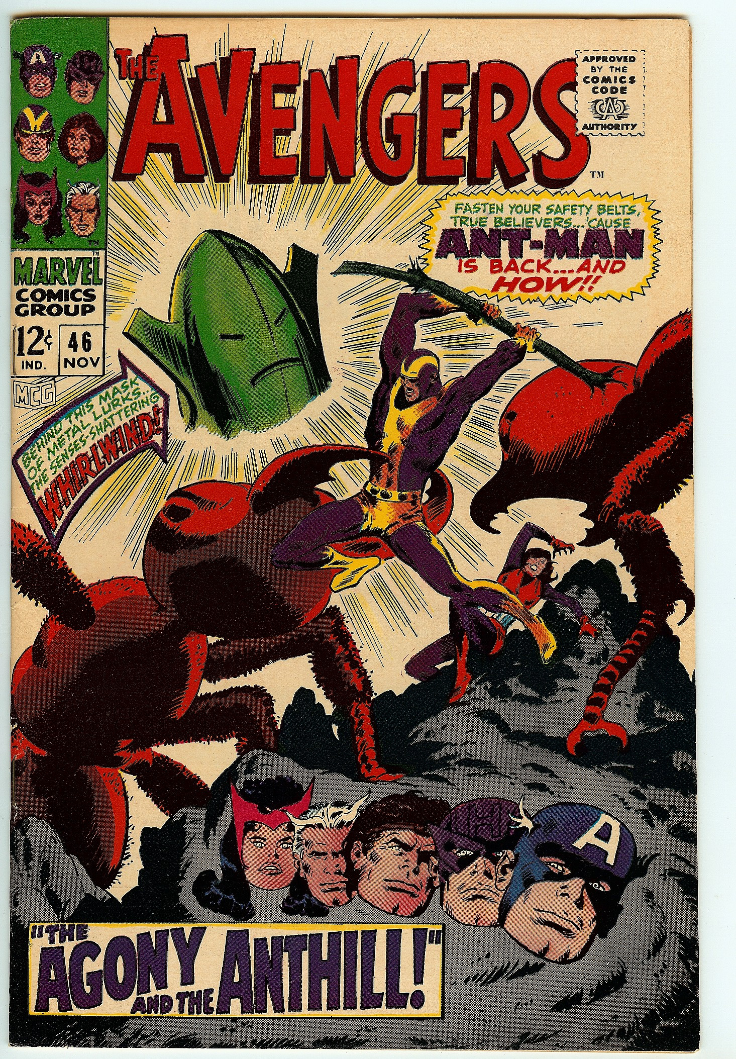 AVENGERS Front Cover