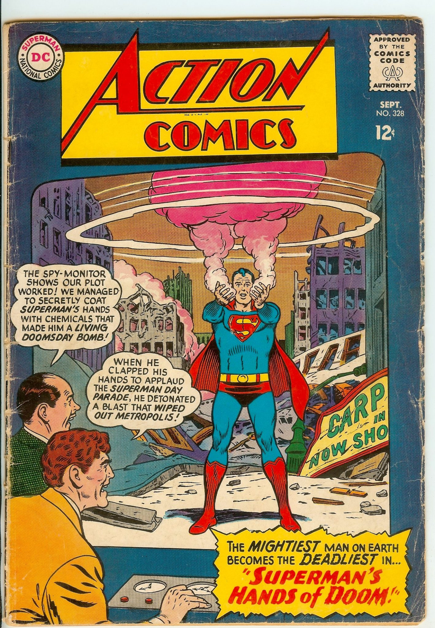 ACTION COMICS Front Cover