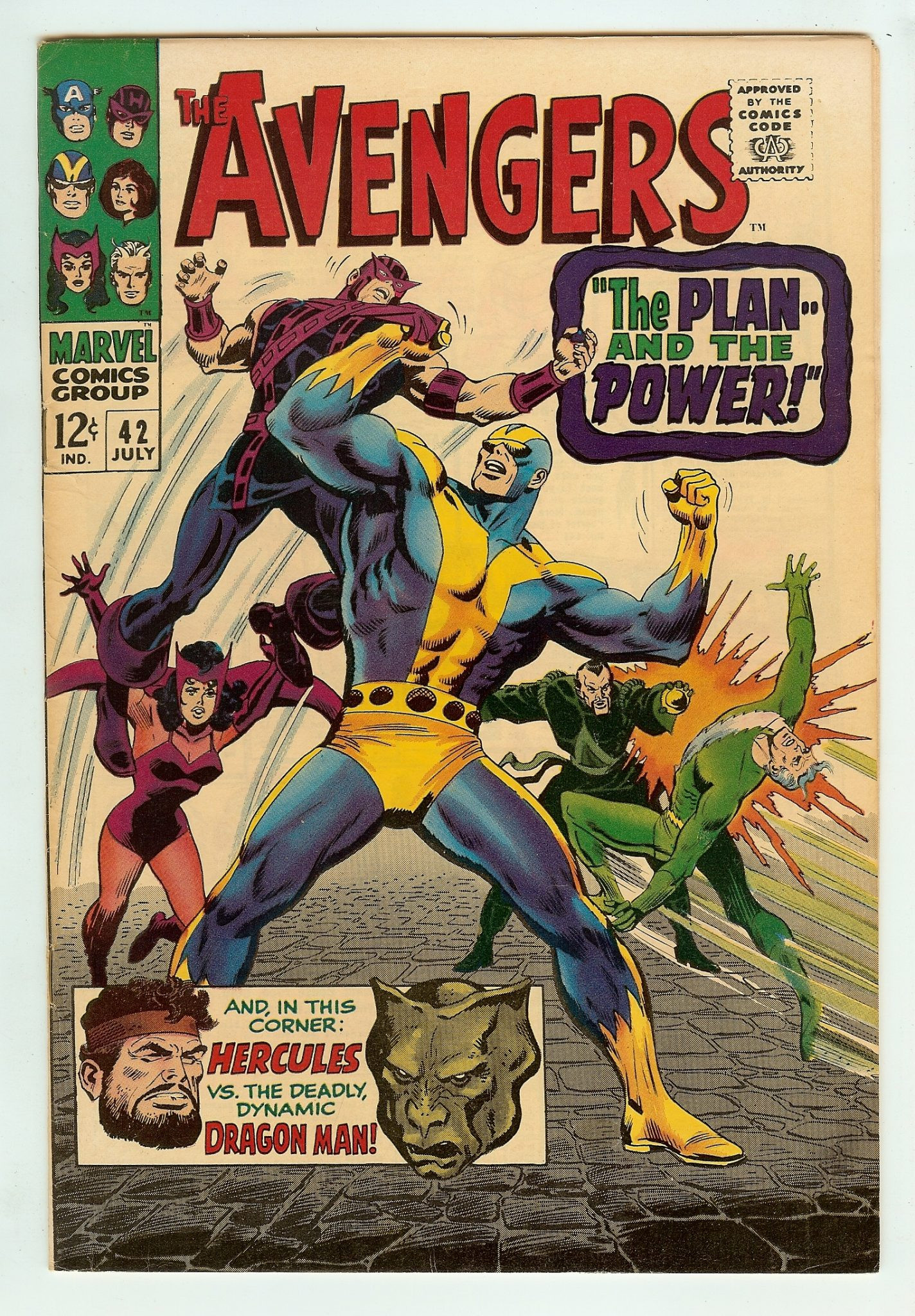 AVENGERS Front Cover