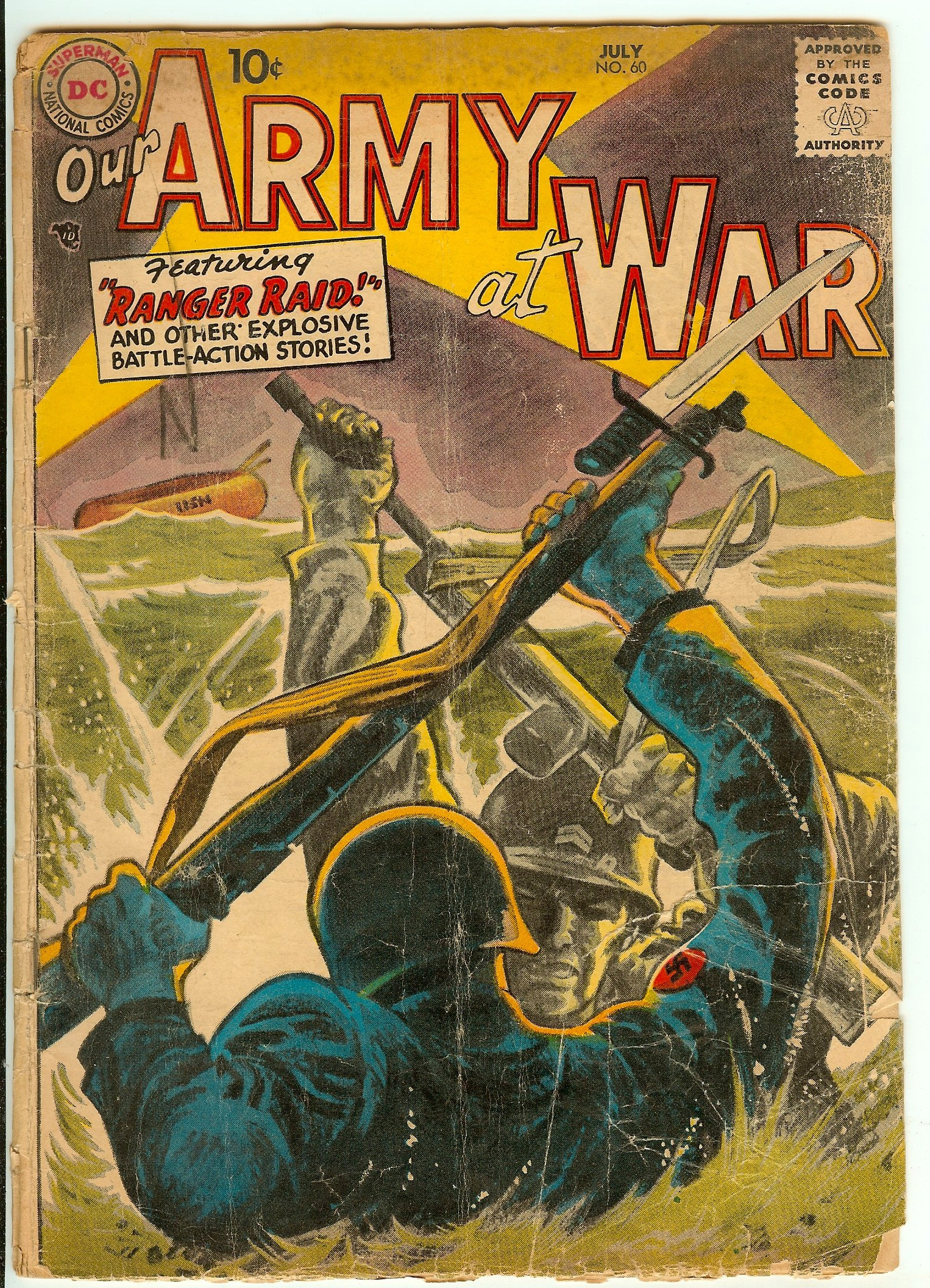 OUR ARMY AT WAR Front Cover