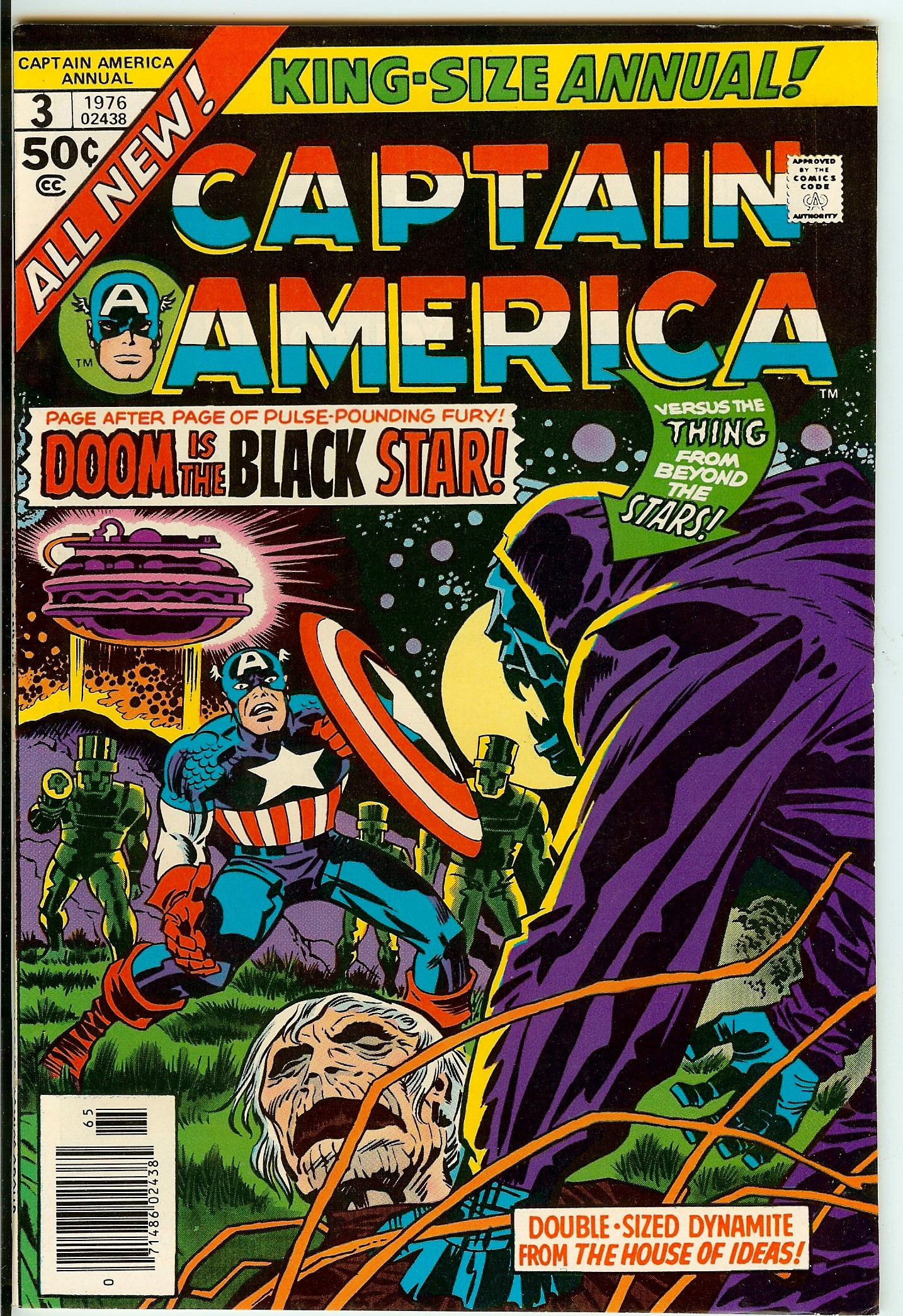 CAPTAIN AMERICA ANNUAL Front Cover