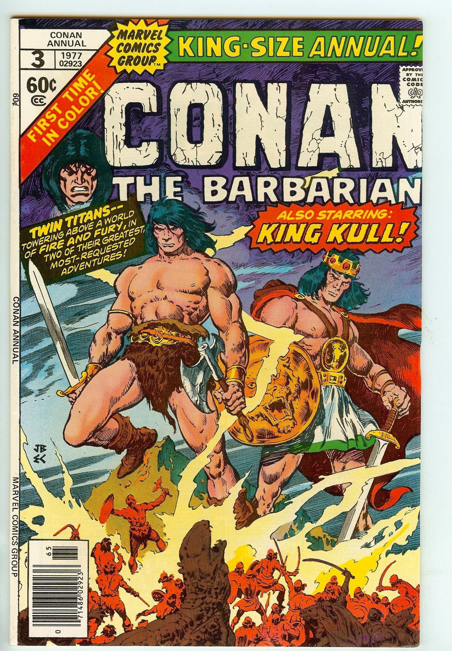 CONAN THE BARBARIAN ANNUAL Front Cover