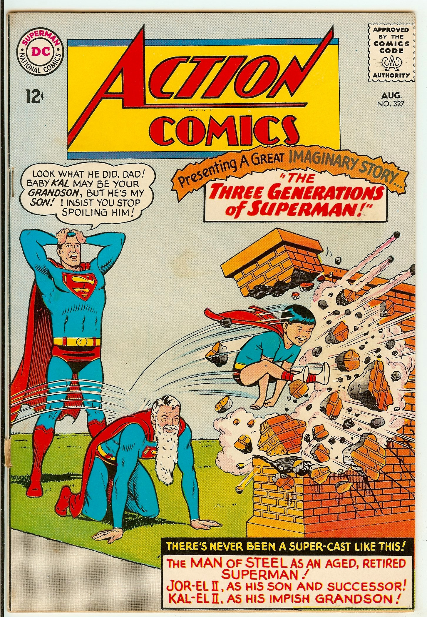 ACTION COMICS Front Cover