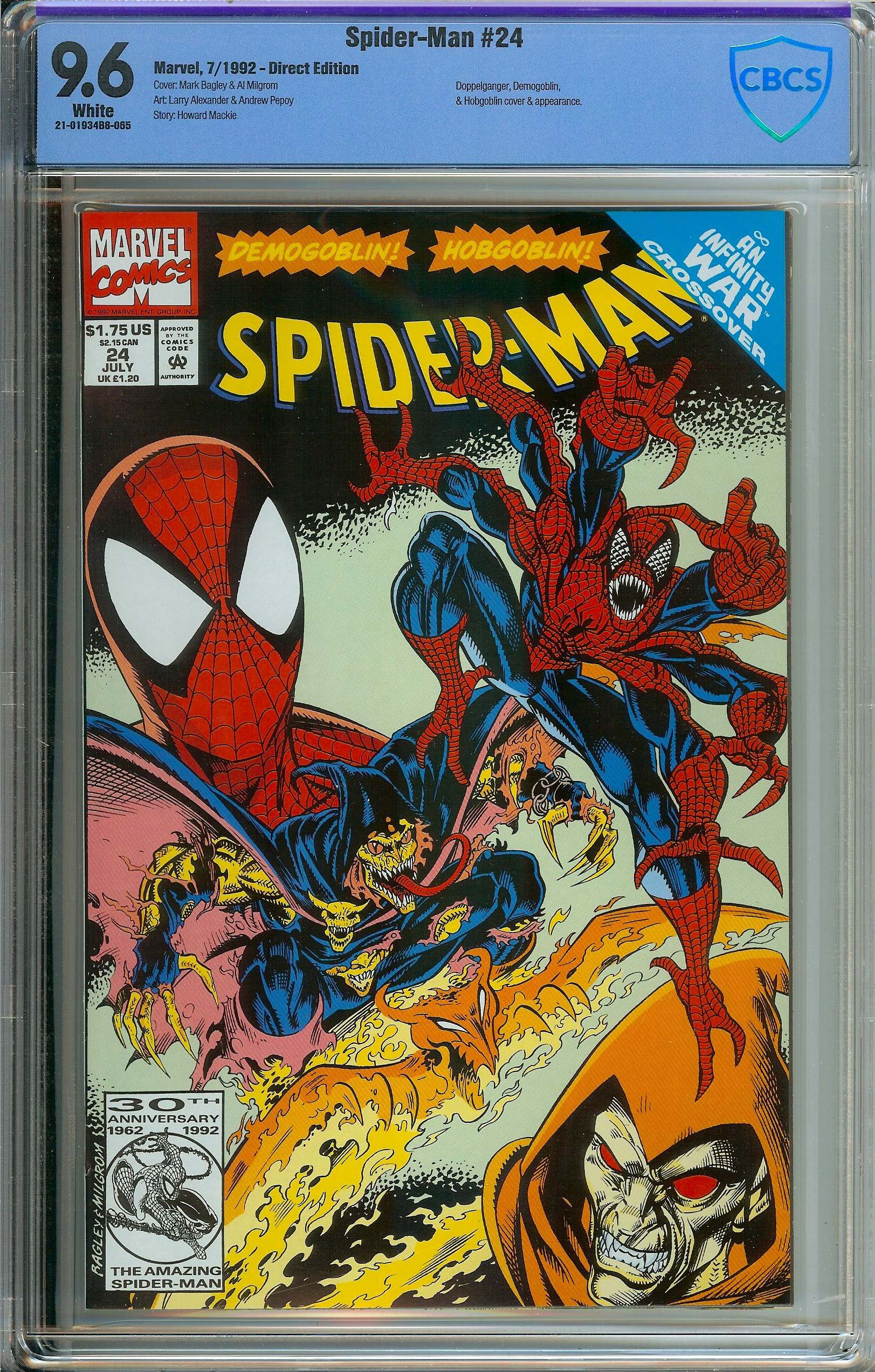 SPIDER-MAN Front Cover