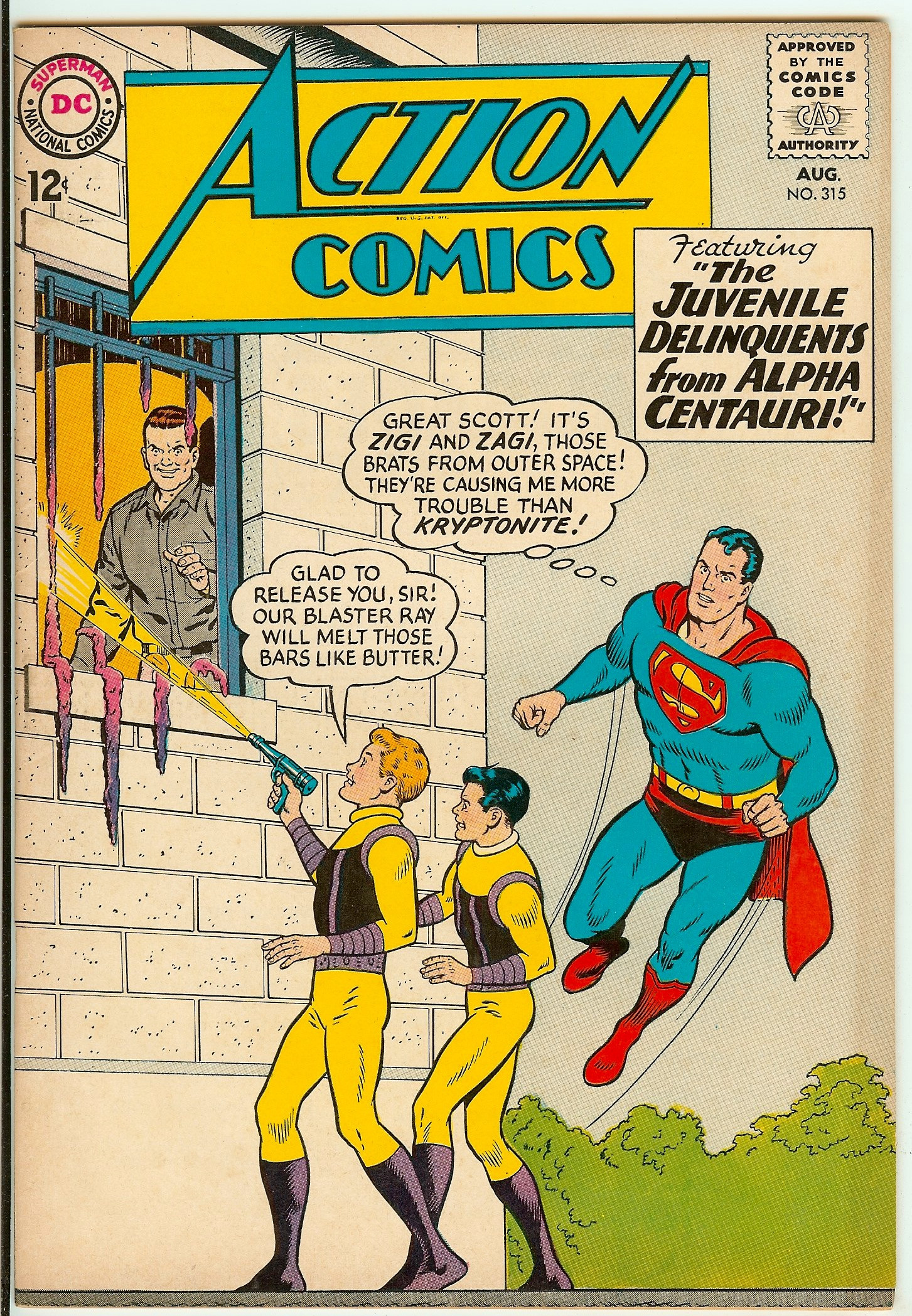 ACTION COMICS Front Cover
