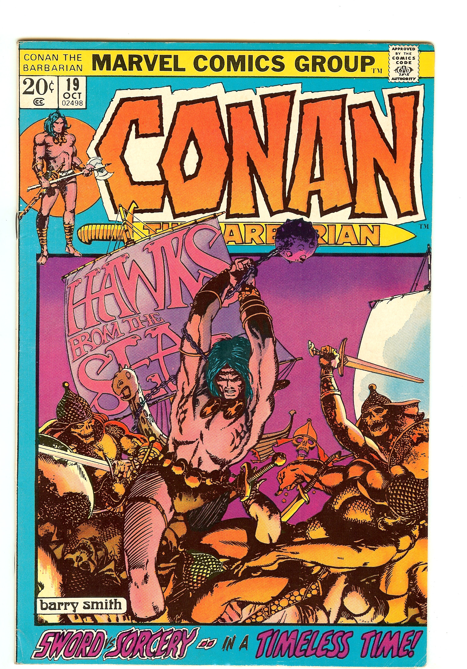 CONAN THE BARBARIAN Front Cover