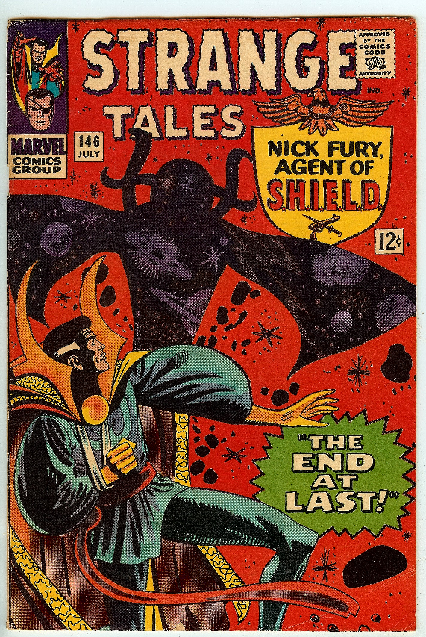 STRANGE TALES Front Cover