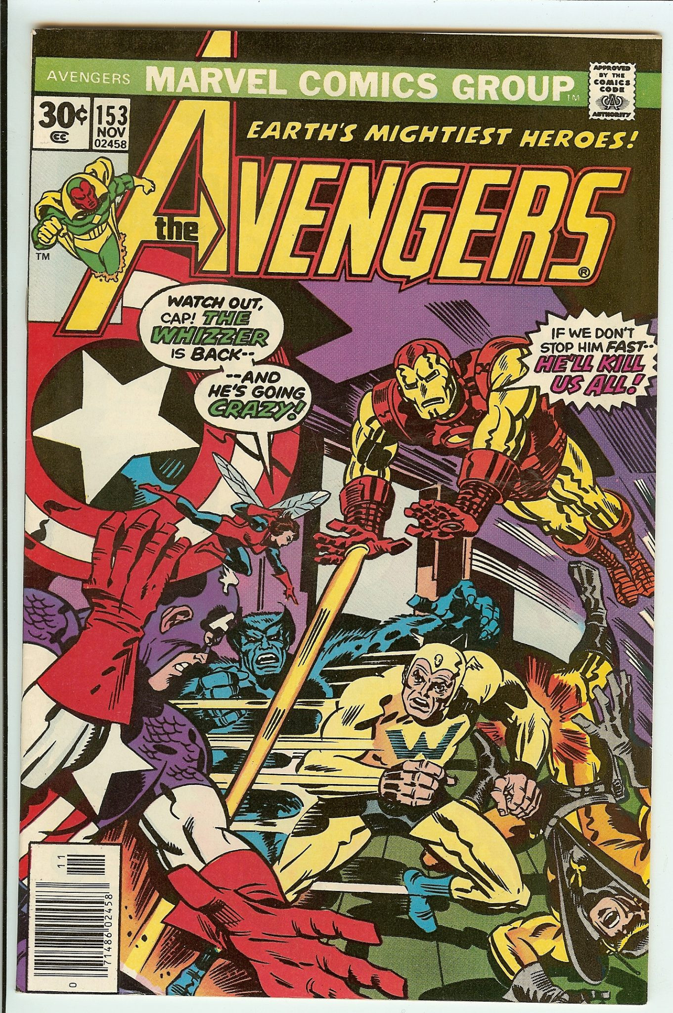 AVENGERS Front Cover