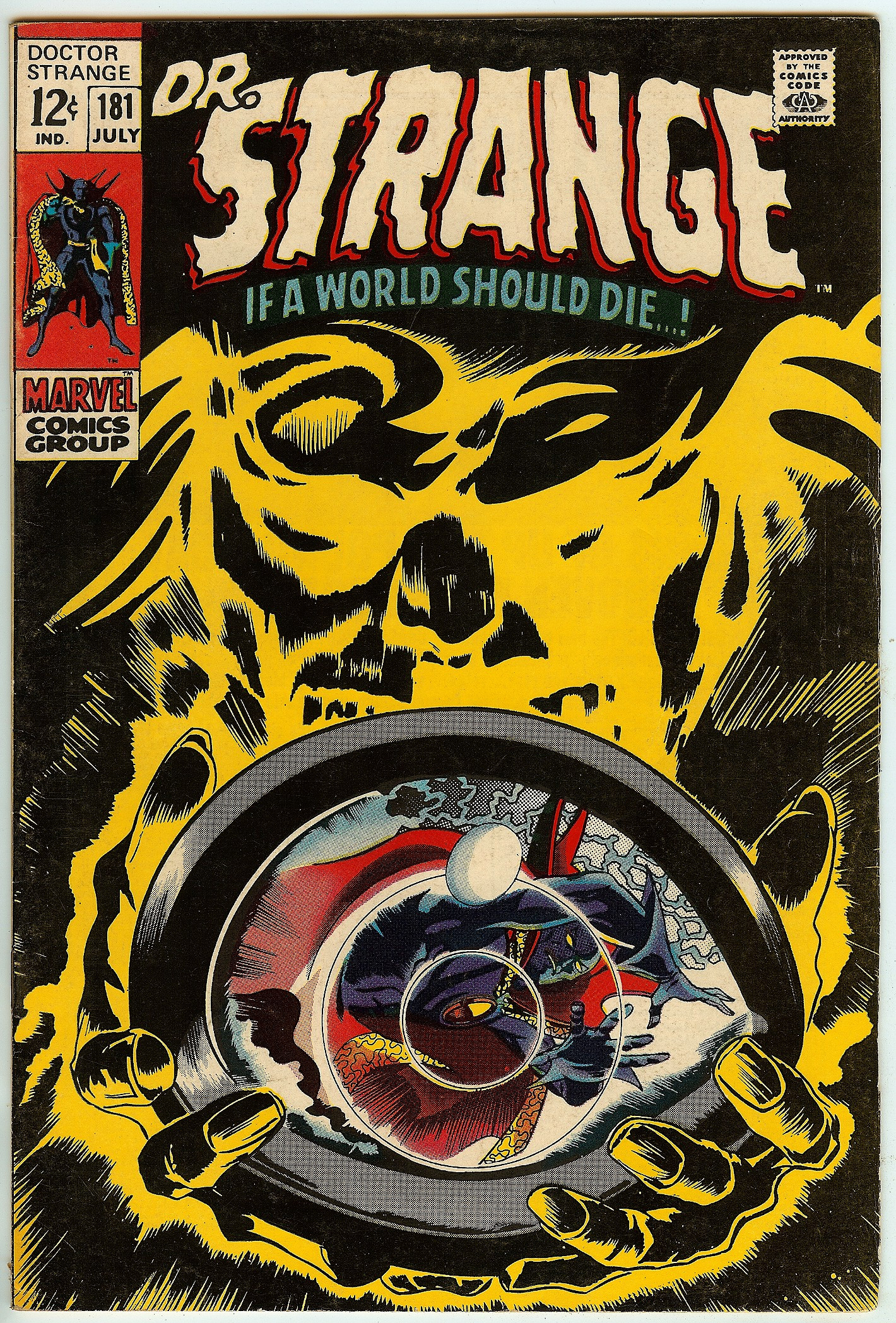 DOCTOR STRANGE Front Cover
