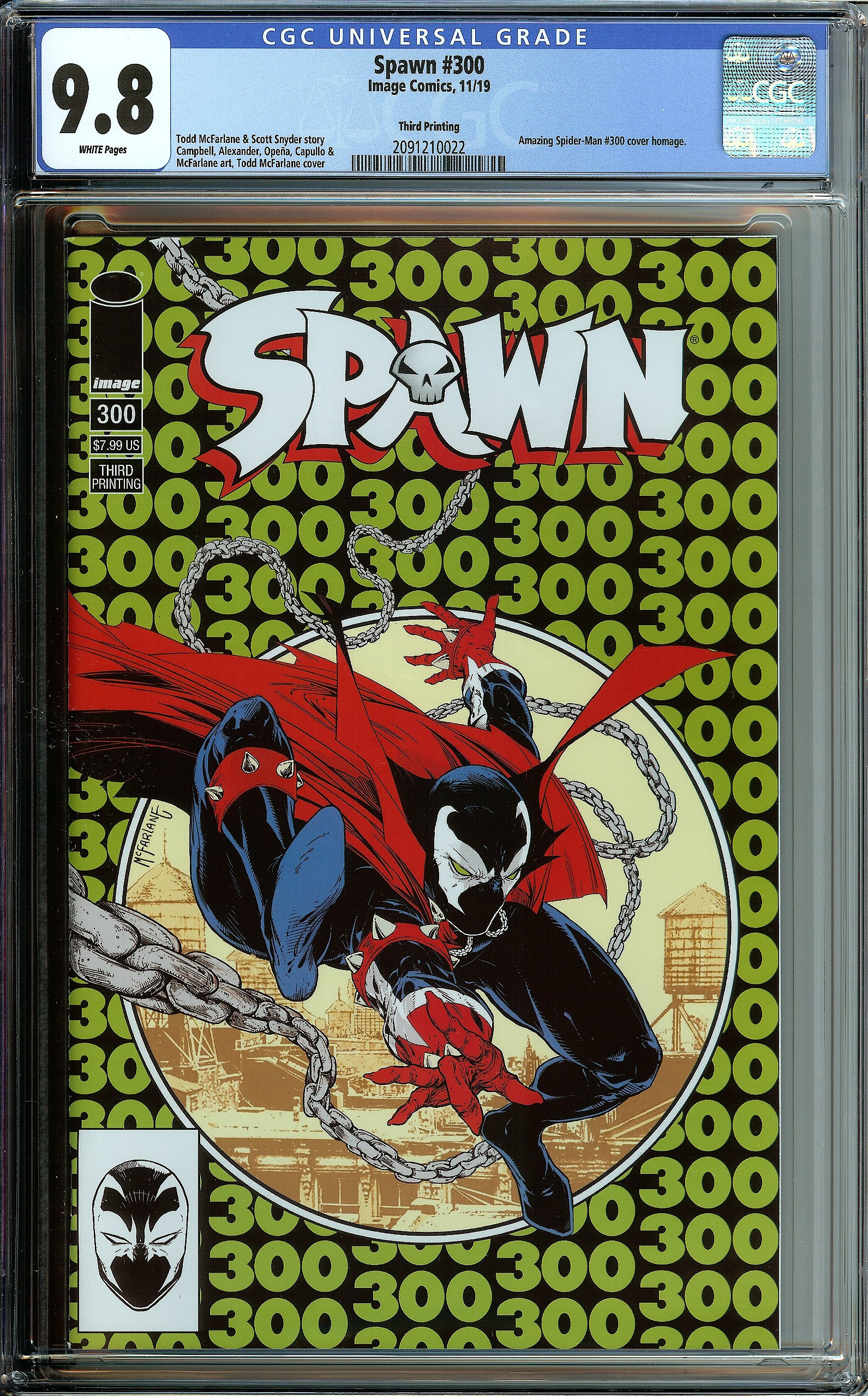 SPAWN Front Cover