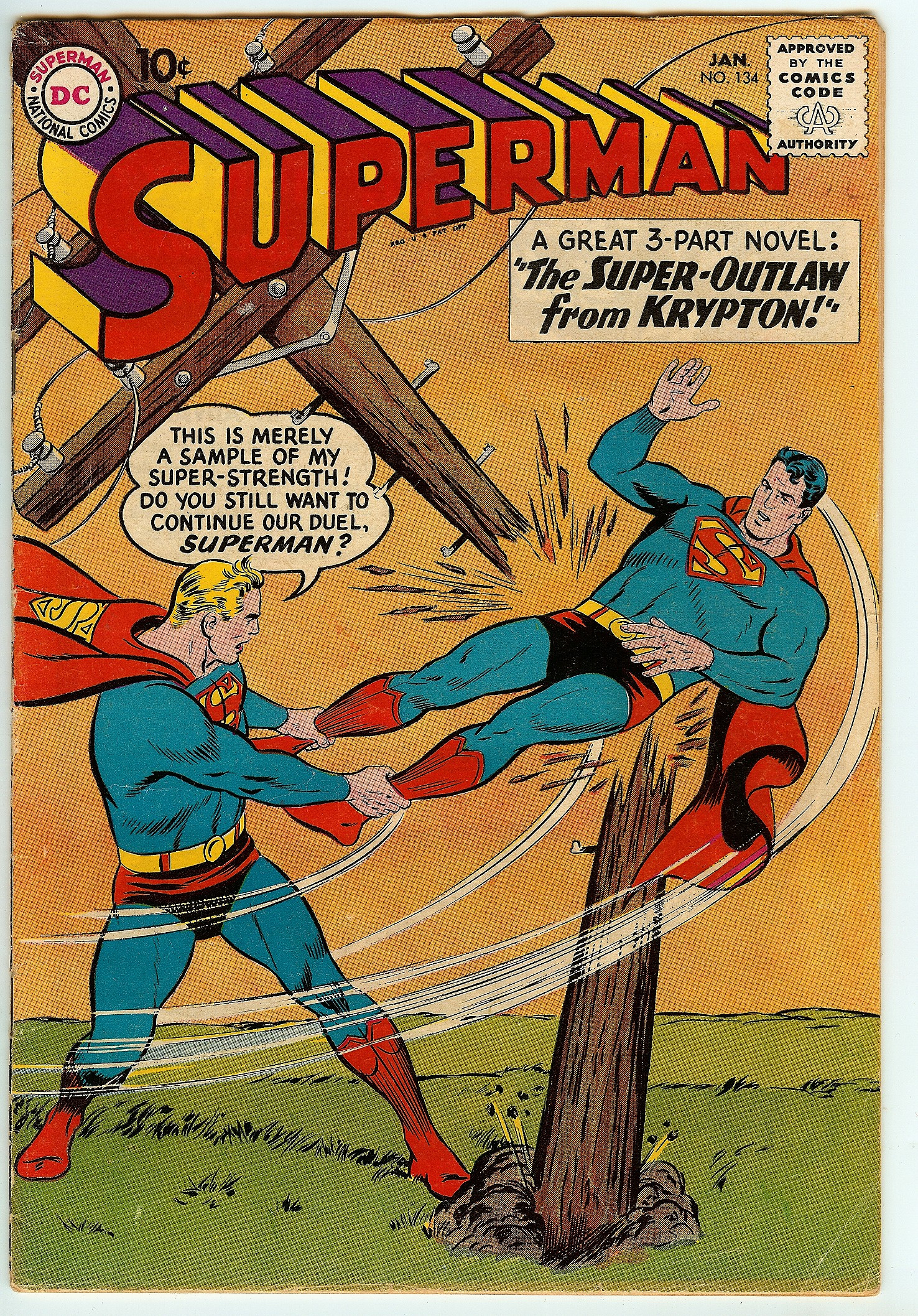 SUPERMAN Front Cover