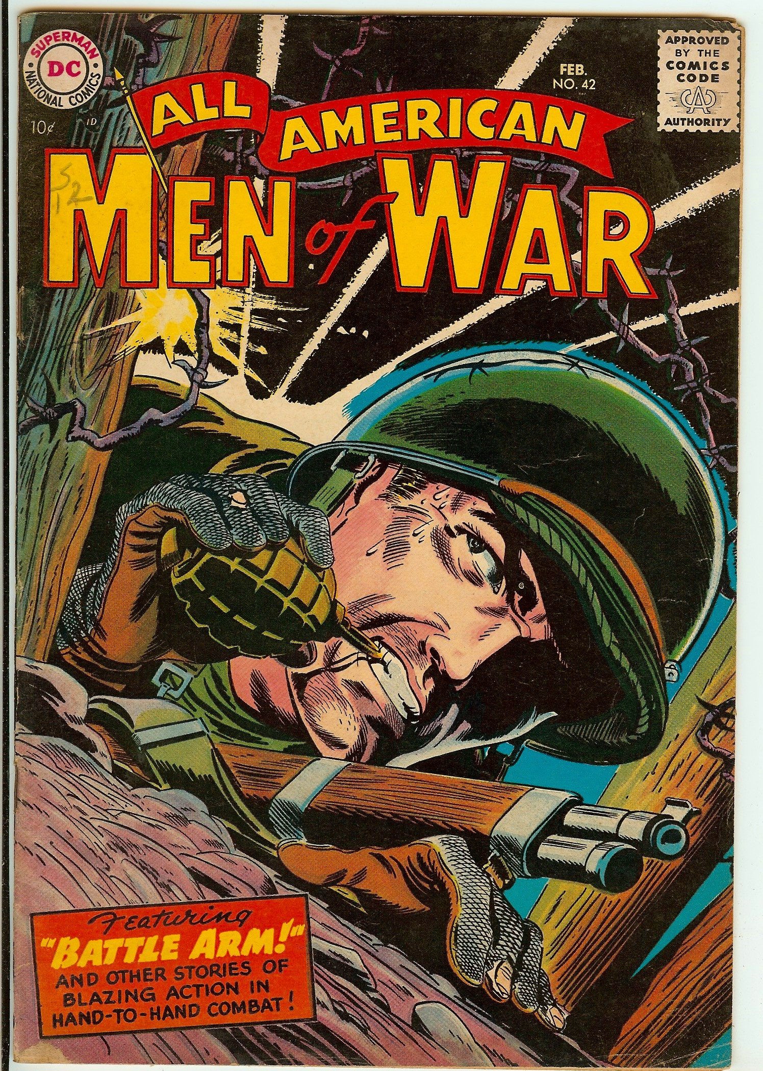 ALL AMERICAN MEN OF WAR Front Cover