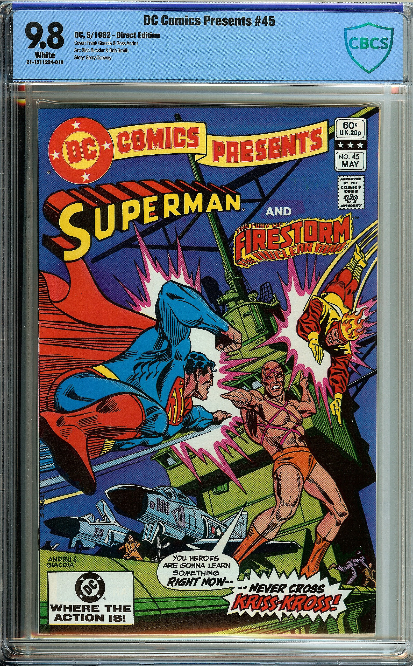 DC COMICS PRESENTS Front Cover