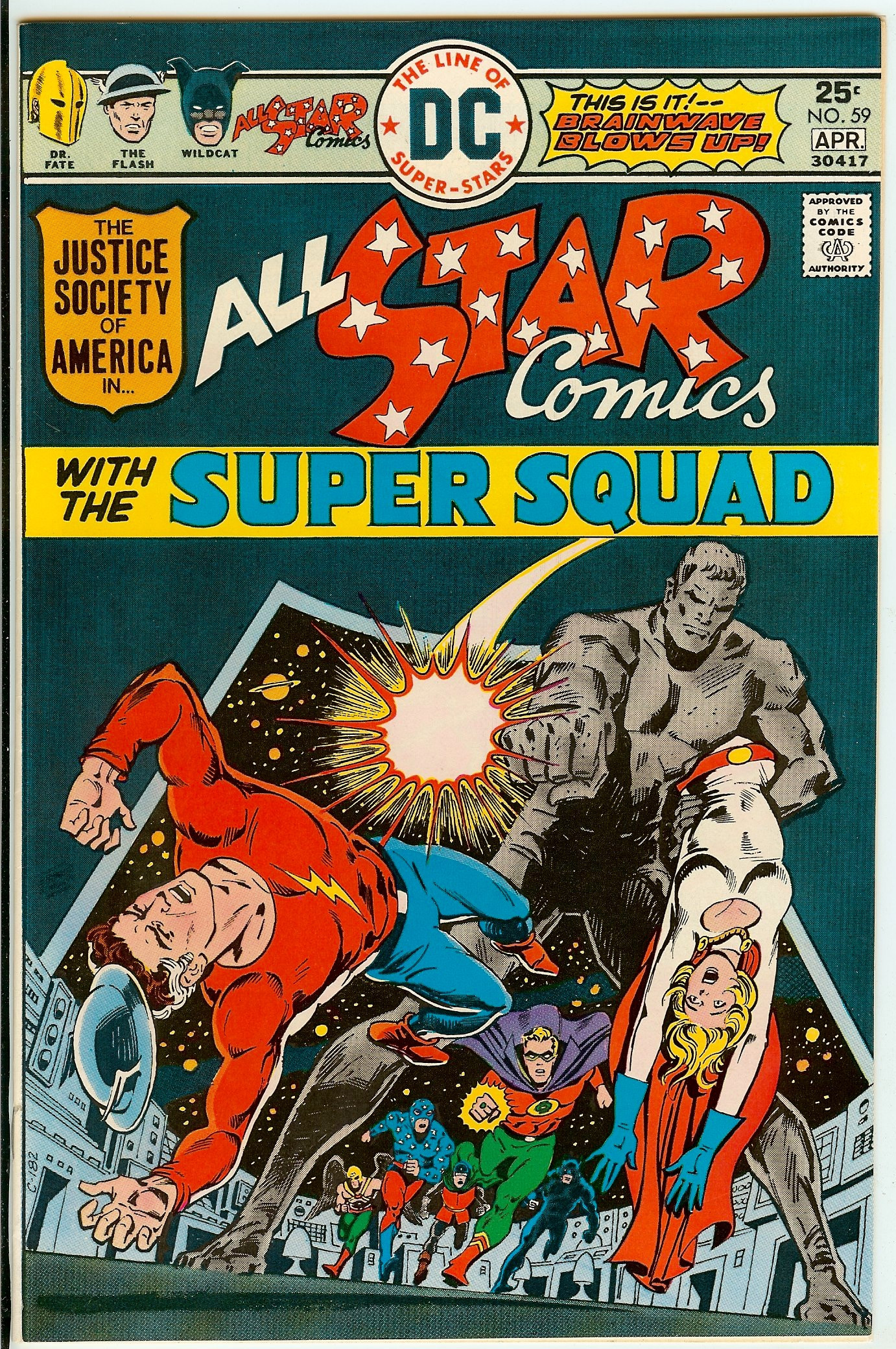 ALL-STAR COMICS Front Cover