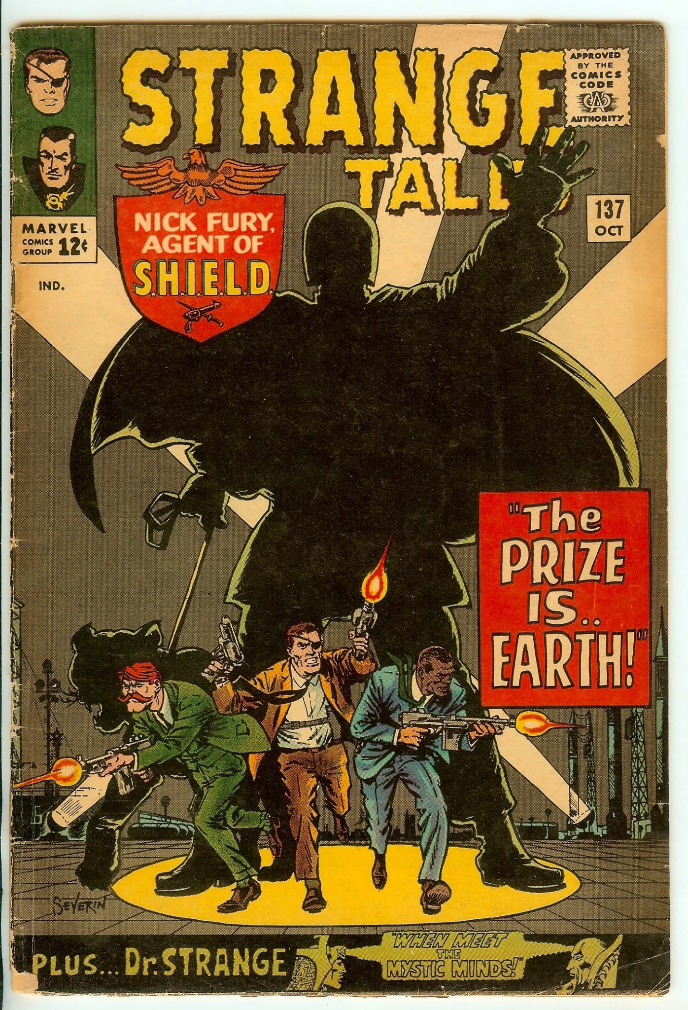 STRANGE TALES Front Cover