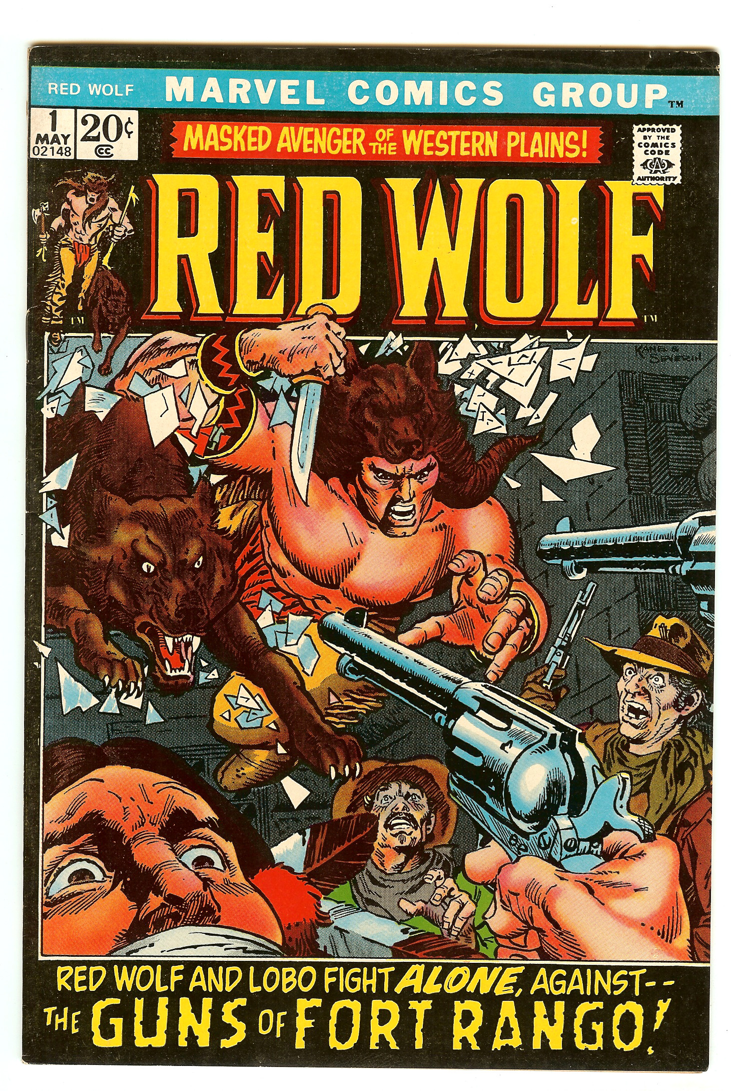 RED WOLF Front Cover