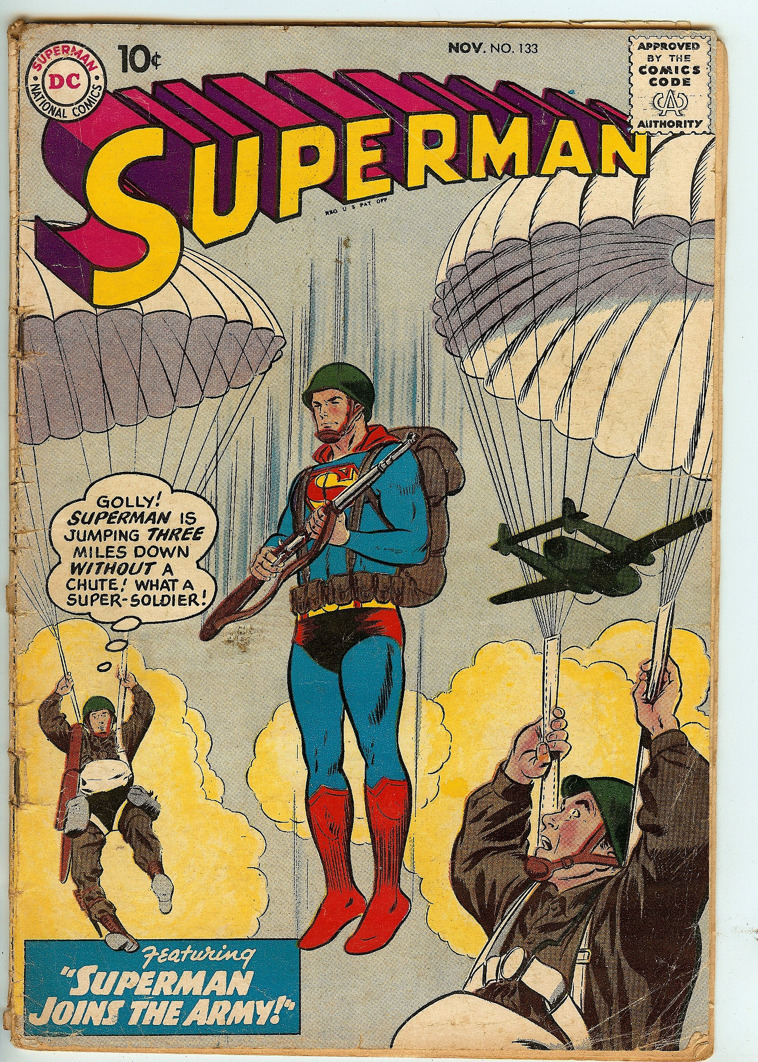 SUPERMAN Front Cover
