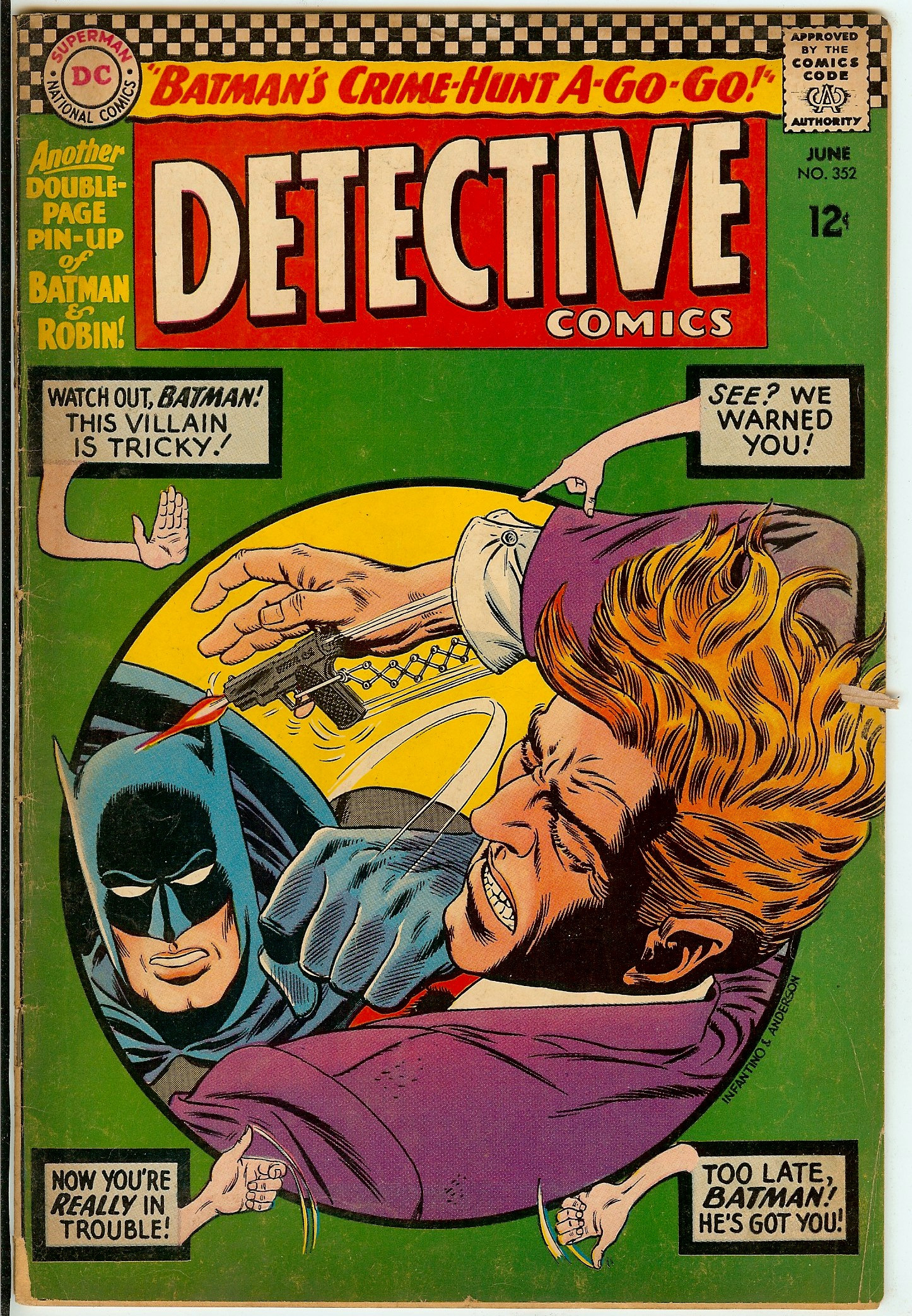 DETECTIVE COMICS Front Cover