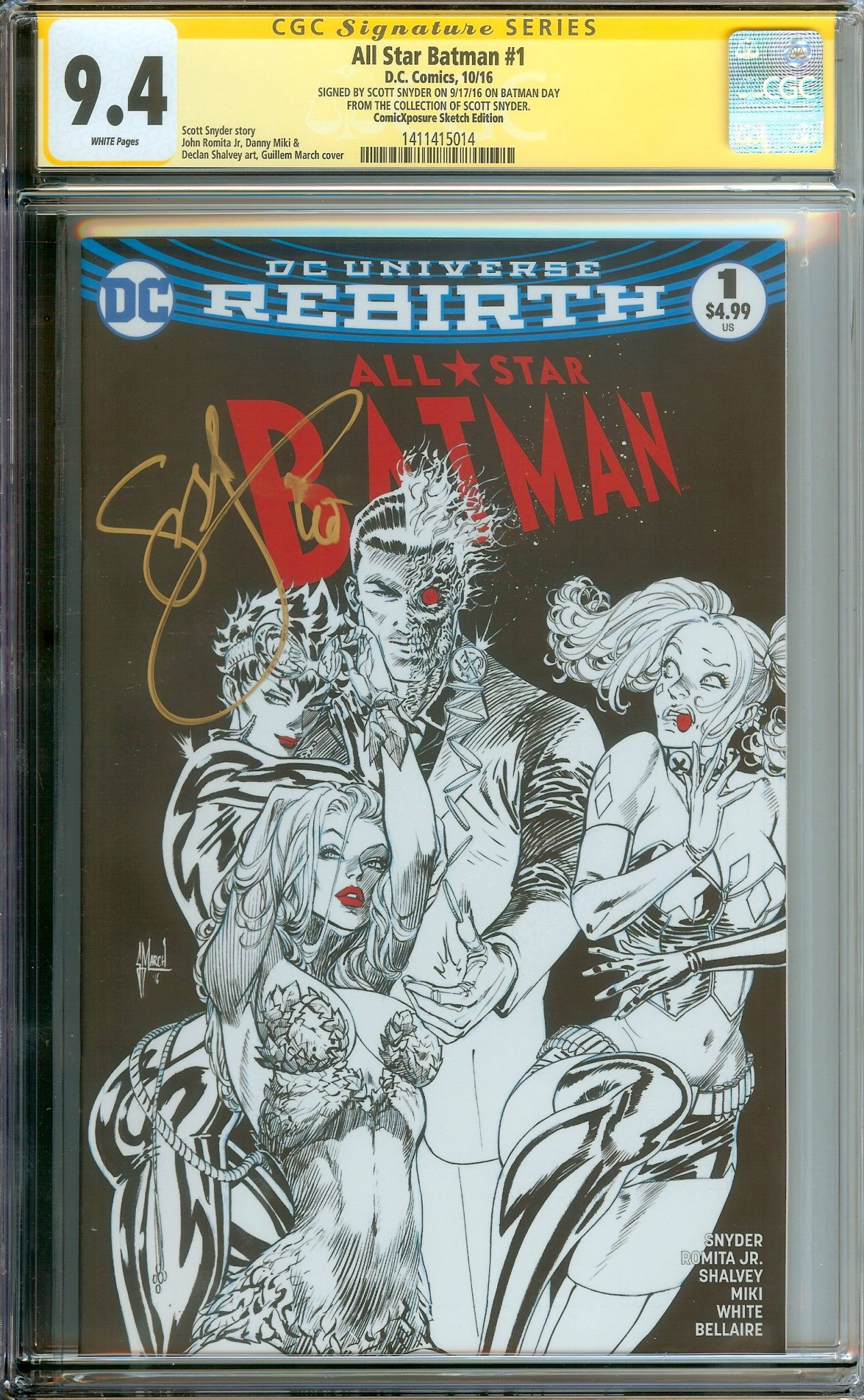 ALL STAR BATMAN Front Cover