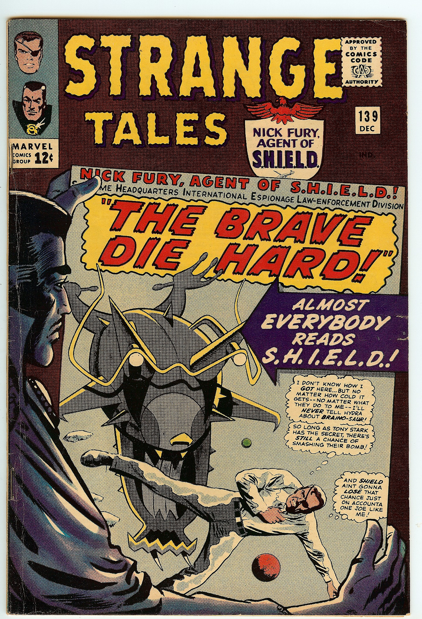 STRANGE TALES Front Cover