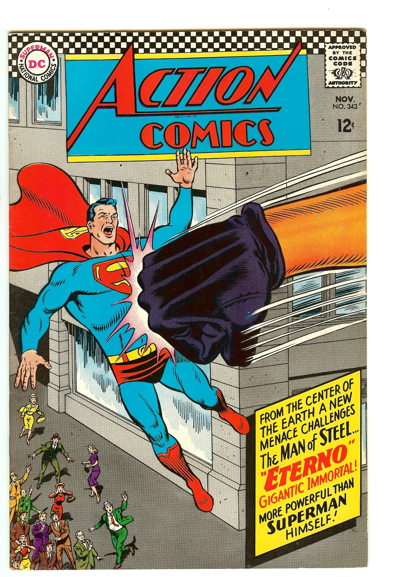 ACTION COMICS Front Cover