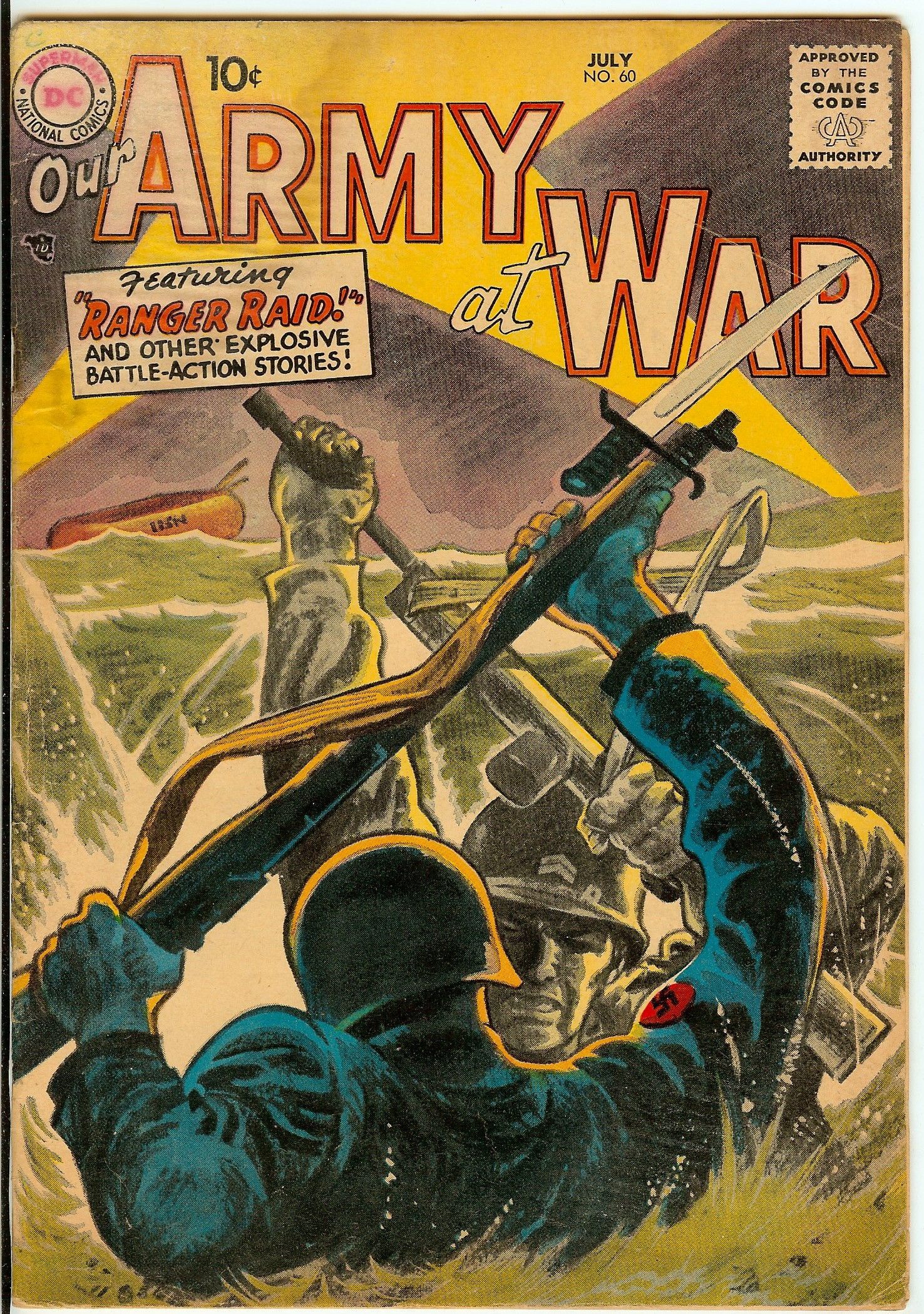 OUR ARMY AT WAR Front Cover
