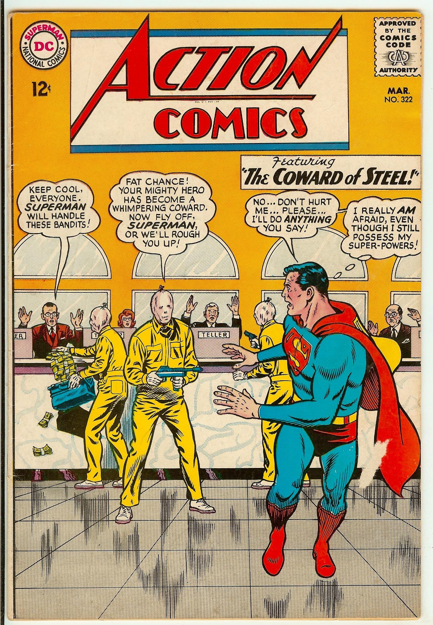 ACTION COMICS Front Cover