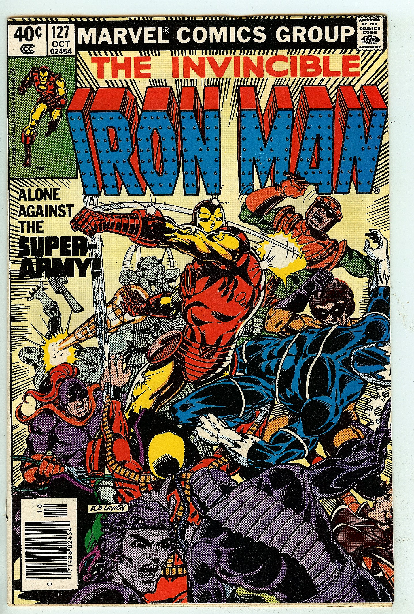 IRON MAN Front Cover