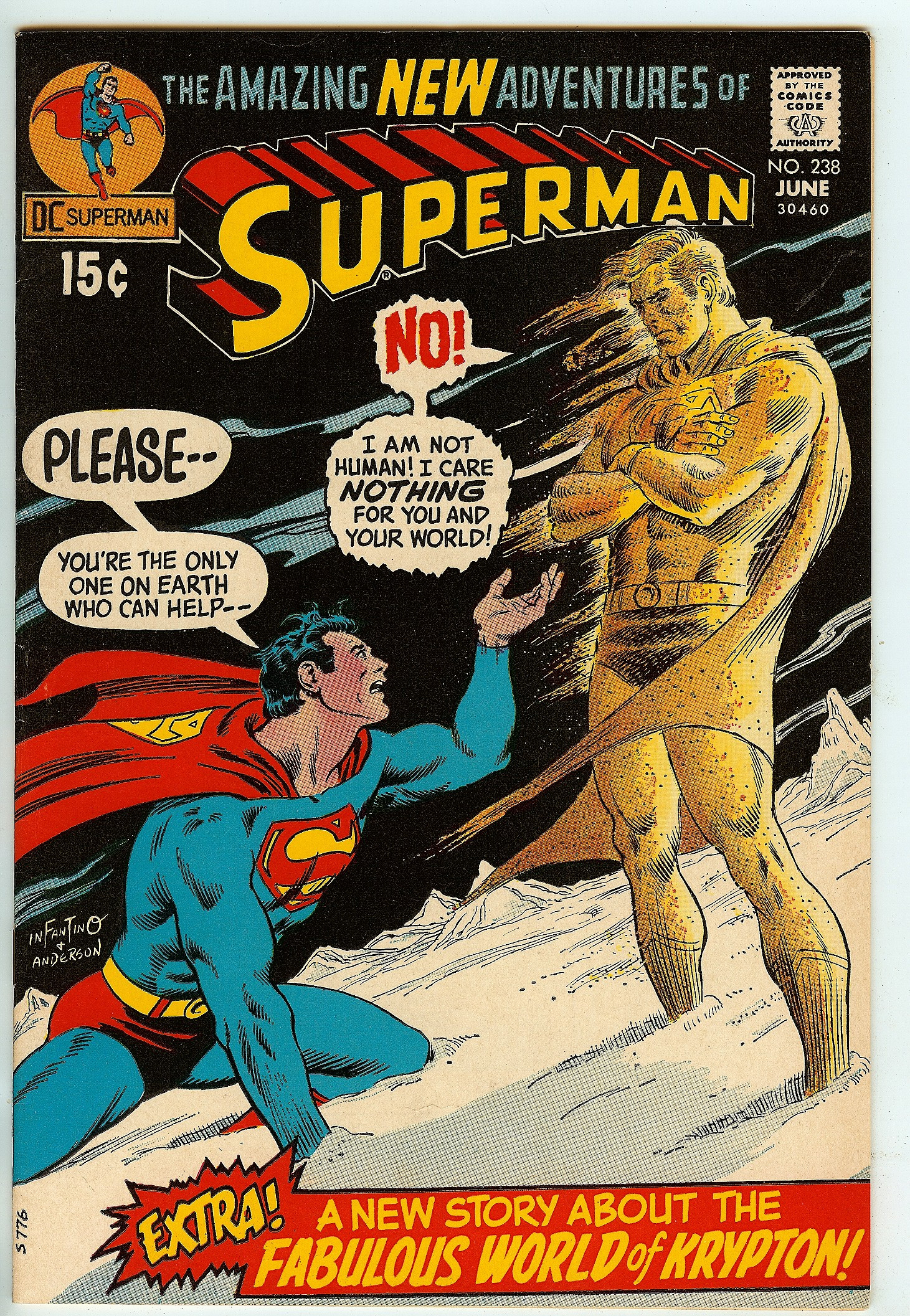 SUPERMAN Front Cover