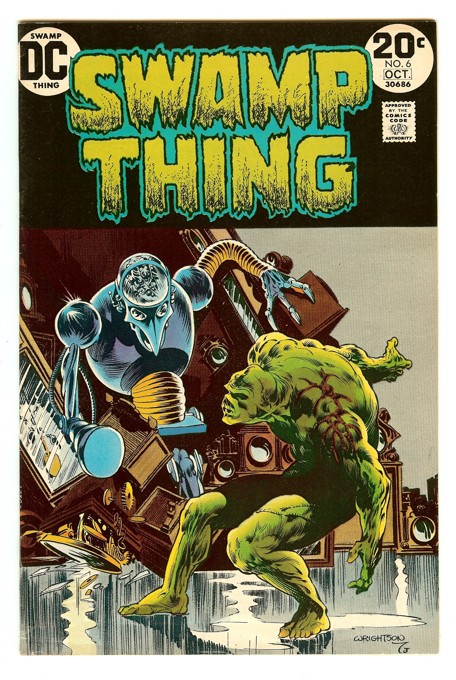 SWAMP THING Front Cover
