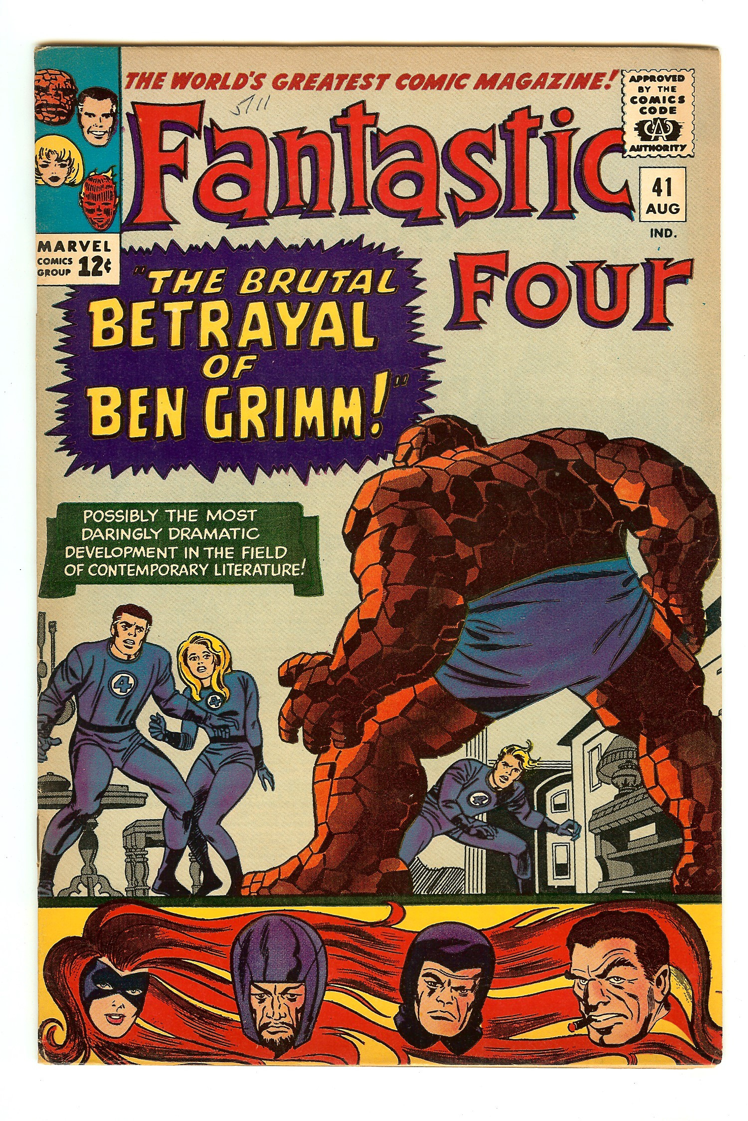 FANTASTIC FOUR Front Cover