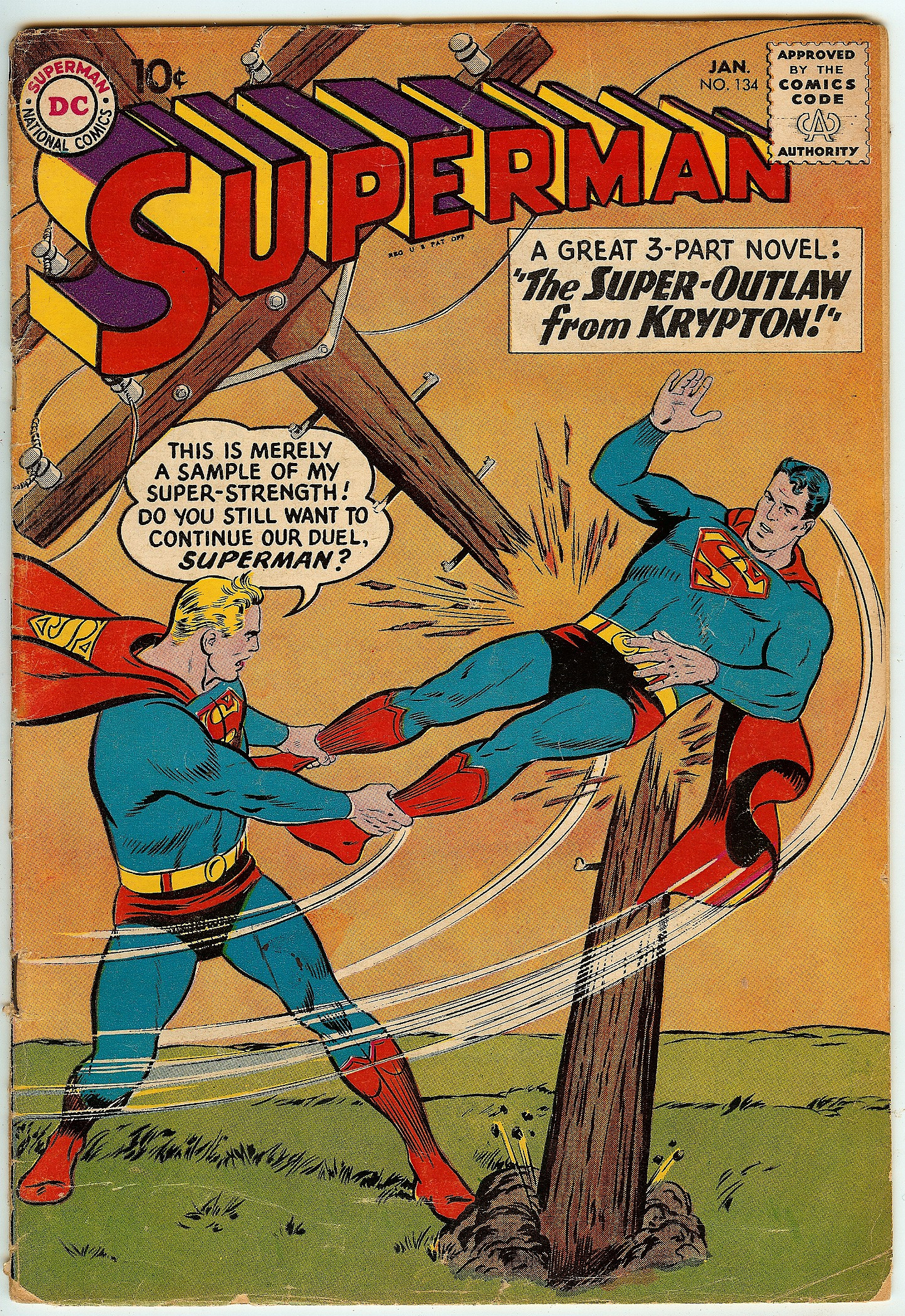SUPERMAN Front Cover