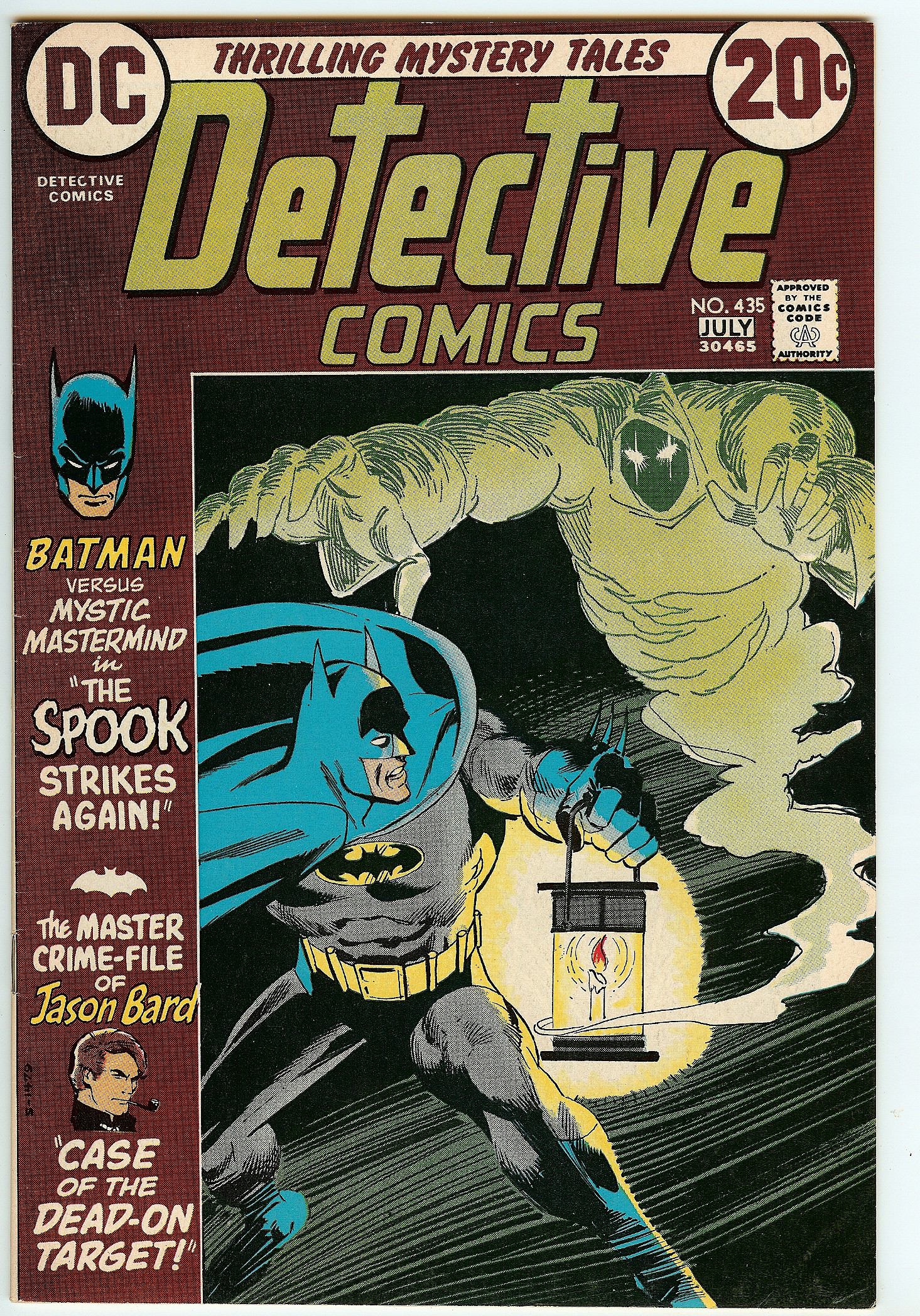 DETECTIVE COMICS Front Cover