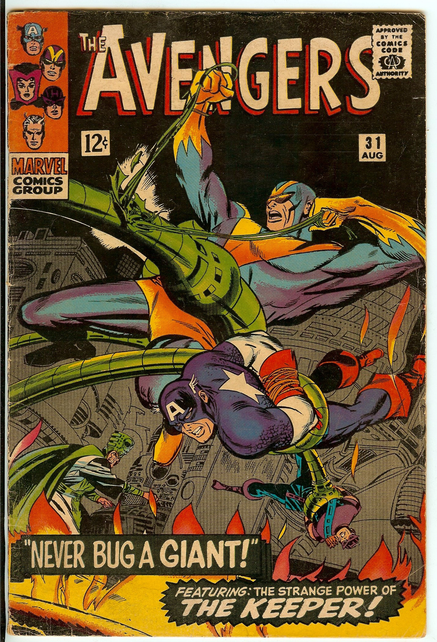 AVENGERS Front Cover