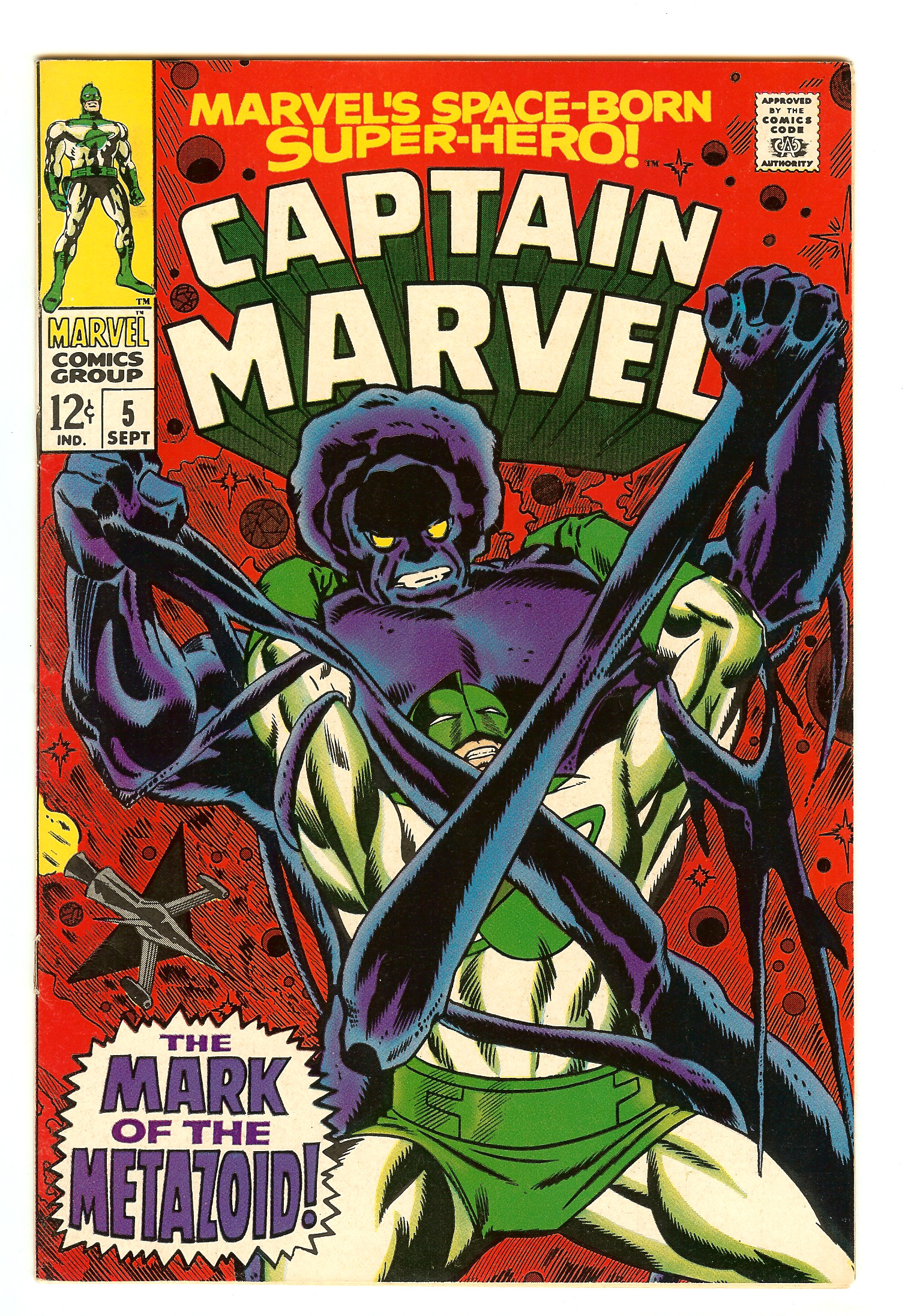 CAPTAIN MARVEL Front Cover