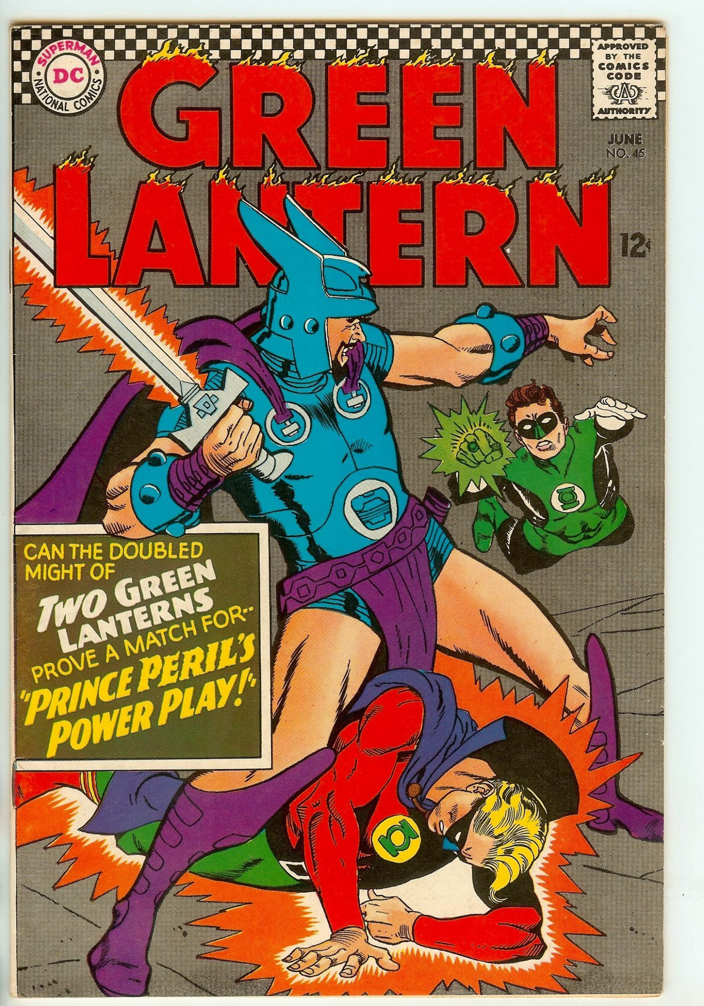 GREEN LANTERN Front Cover