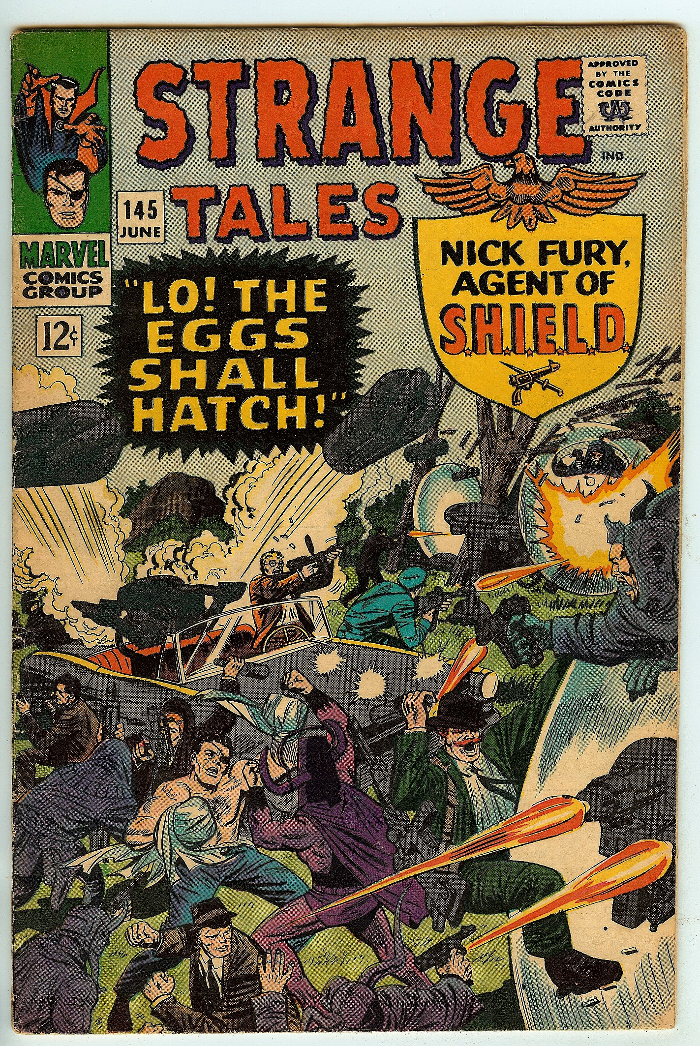 STRANGE TALES Front Cover