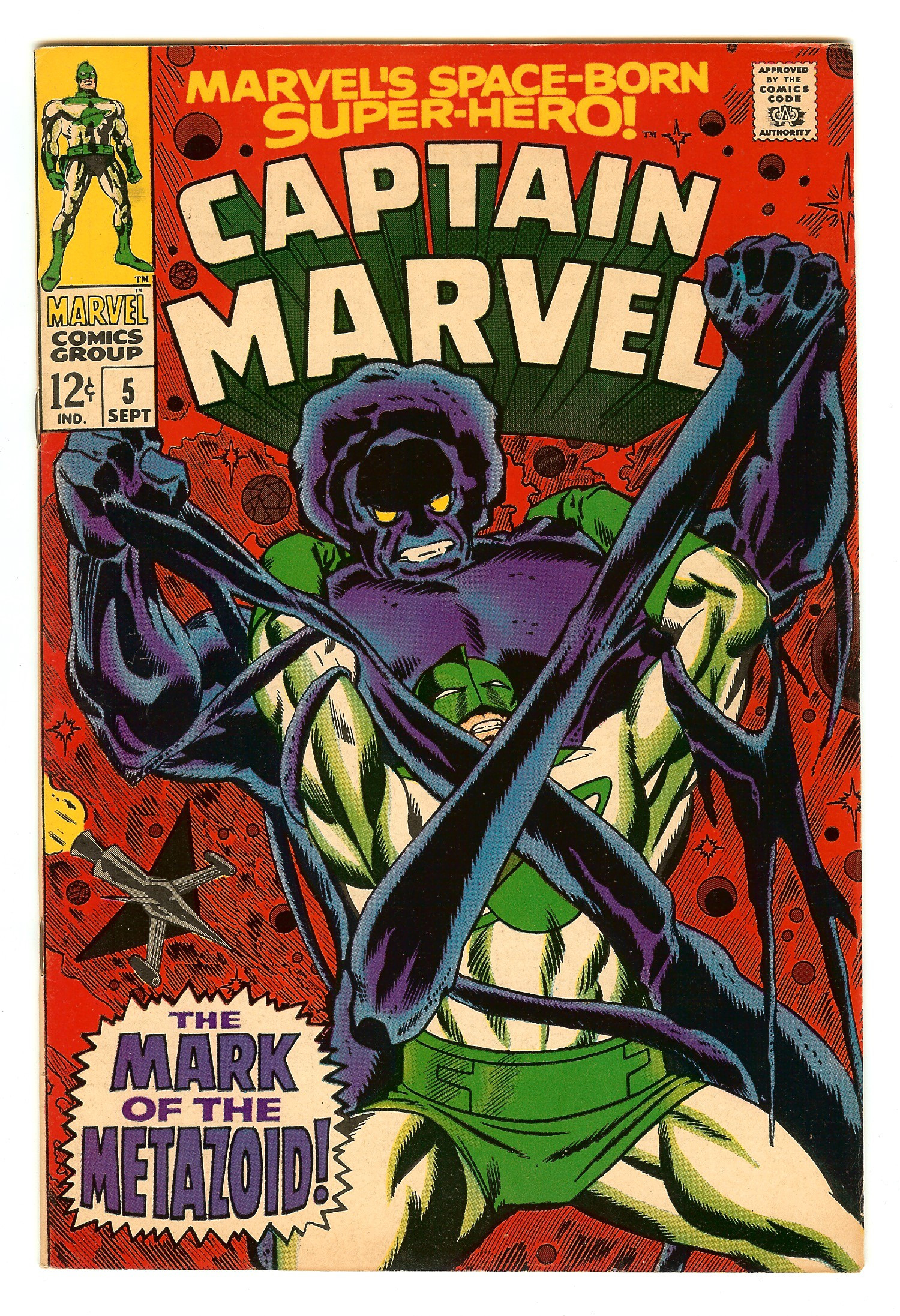 CAPTAIN MARVEL Front Cover