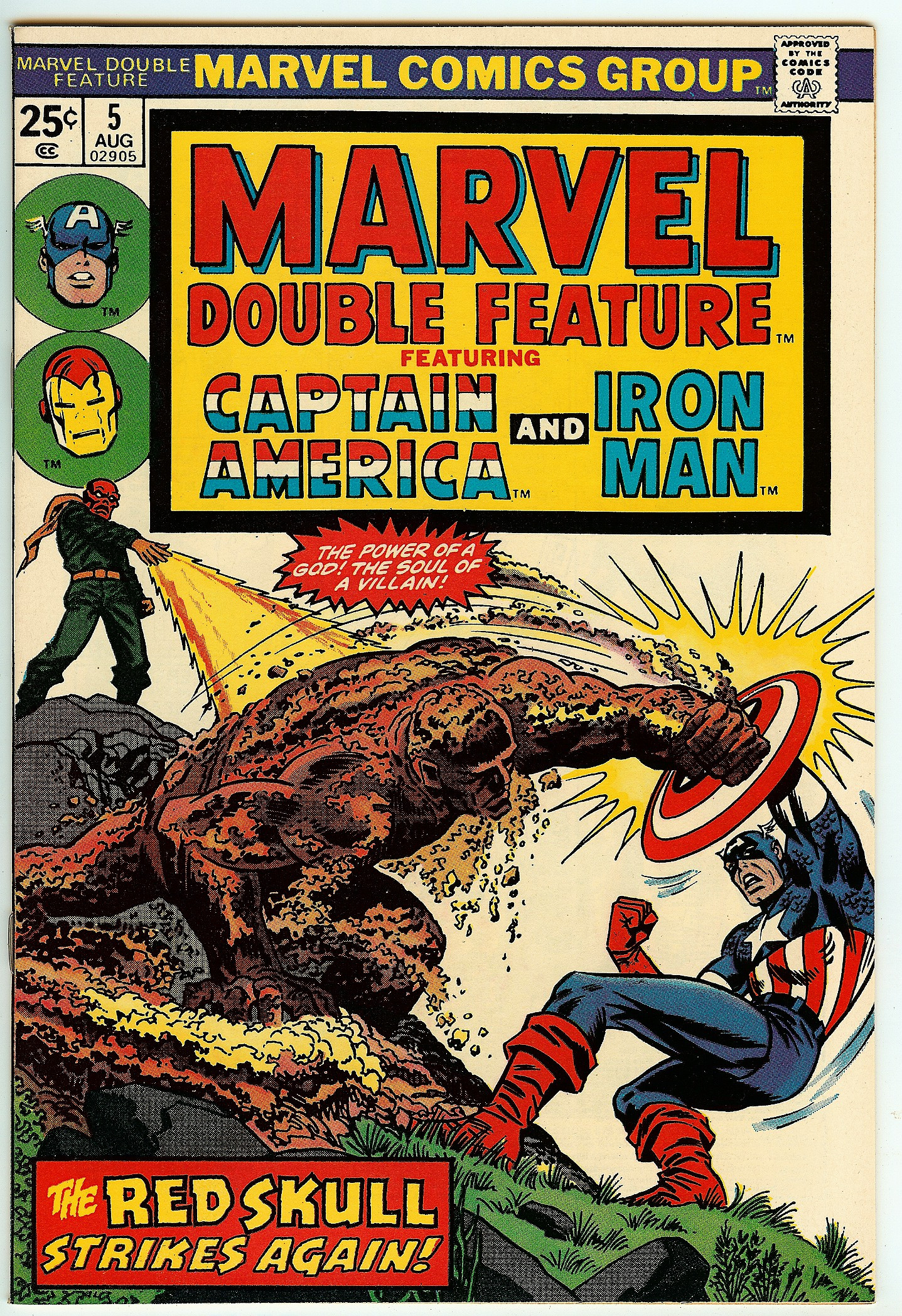 MARVEL DOUBLE FEATURE Front Cover