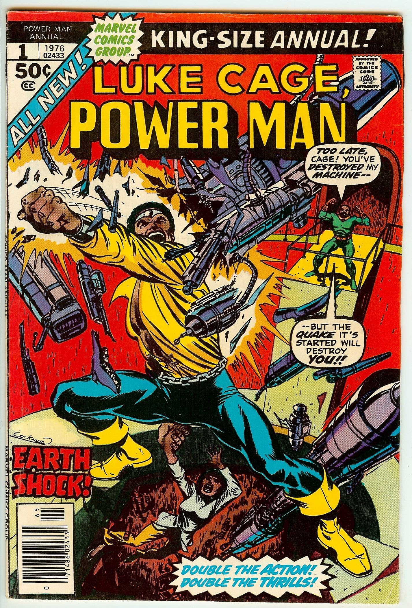 POWER MAN ANNUAL Front Cover