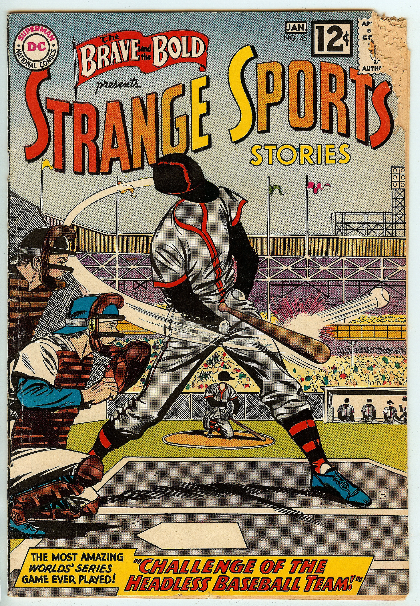 BRAVE AND THE BOLD Front Cover