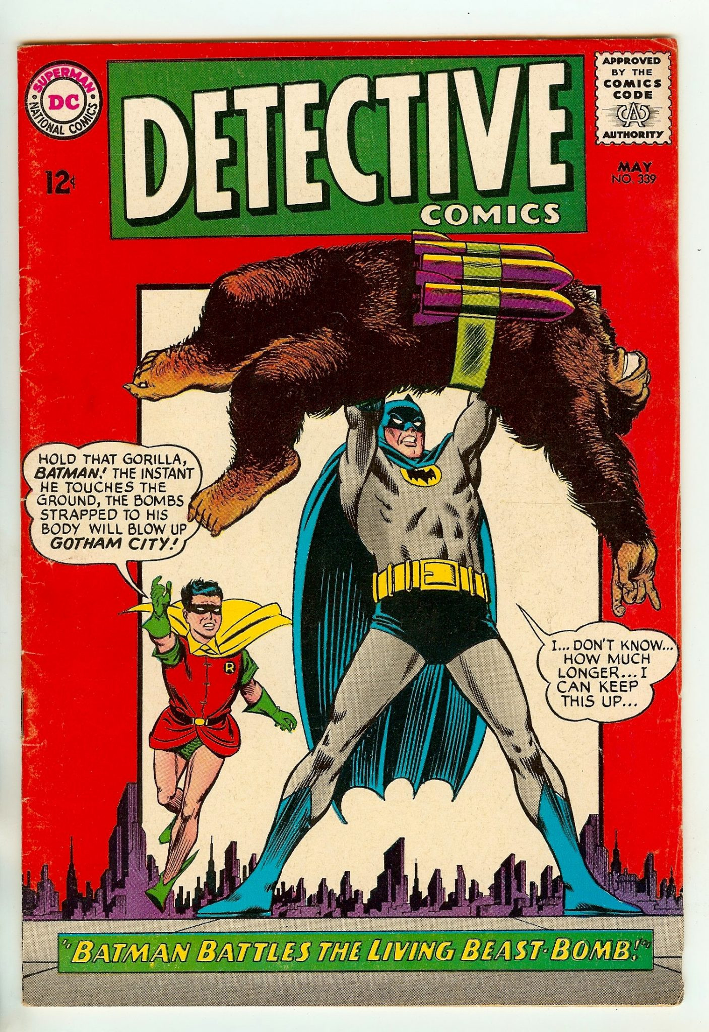 DETECTIVE COMICS Front Cover