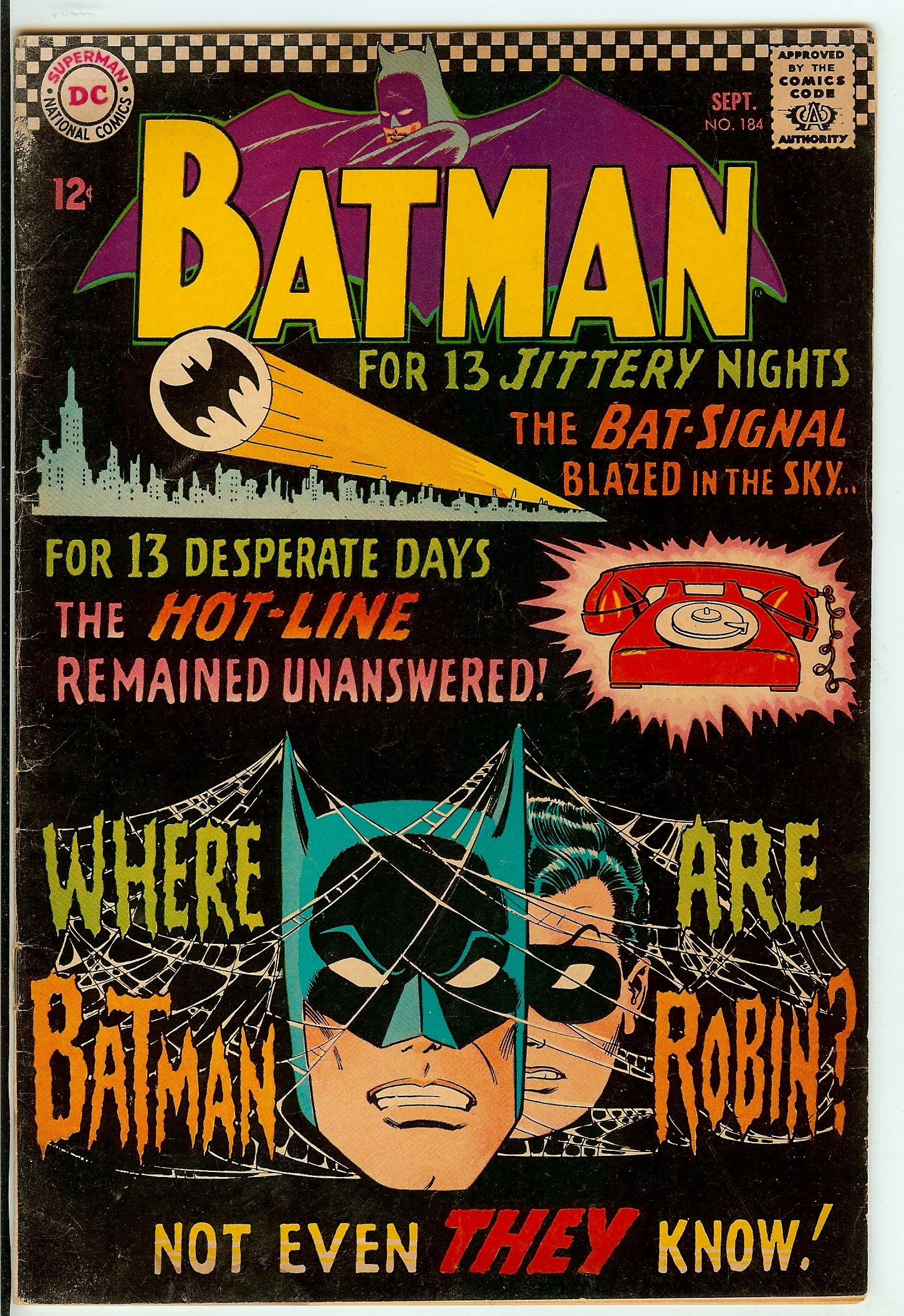 BATMAN Front Cover