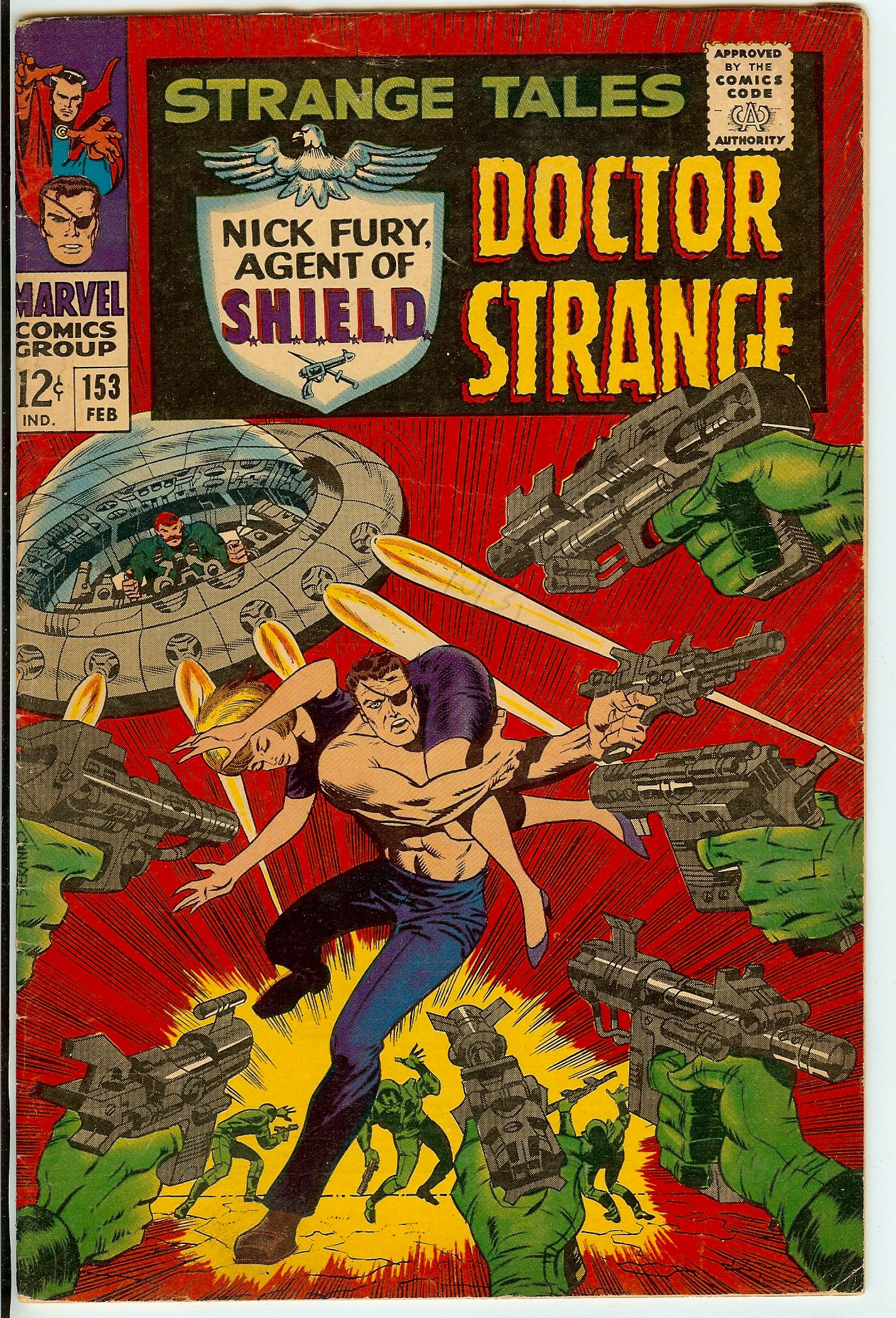 STRANGE TALES Front Cover