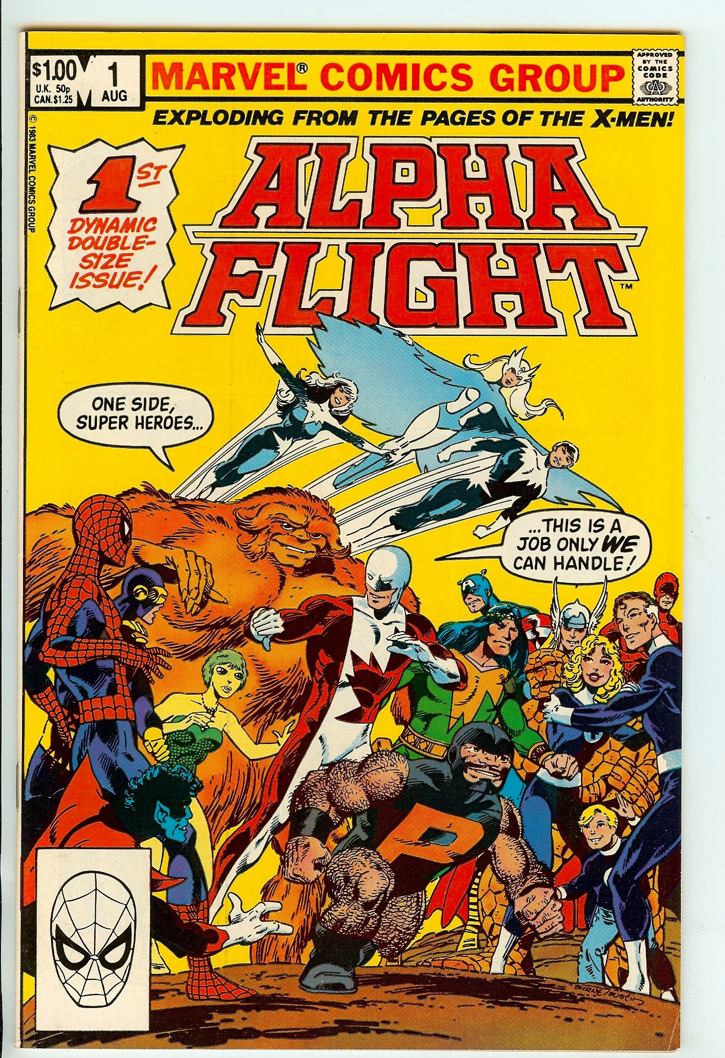 ALPHA FLIGHT Front Cover