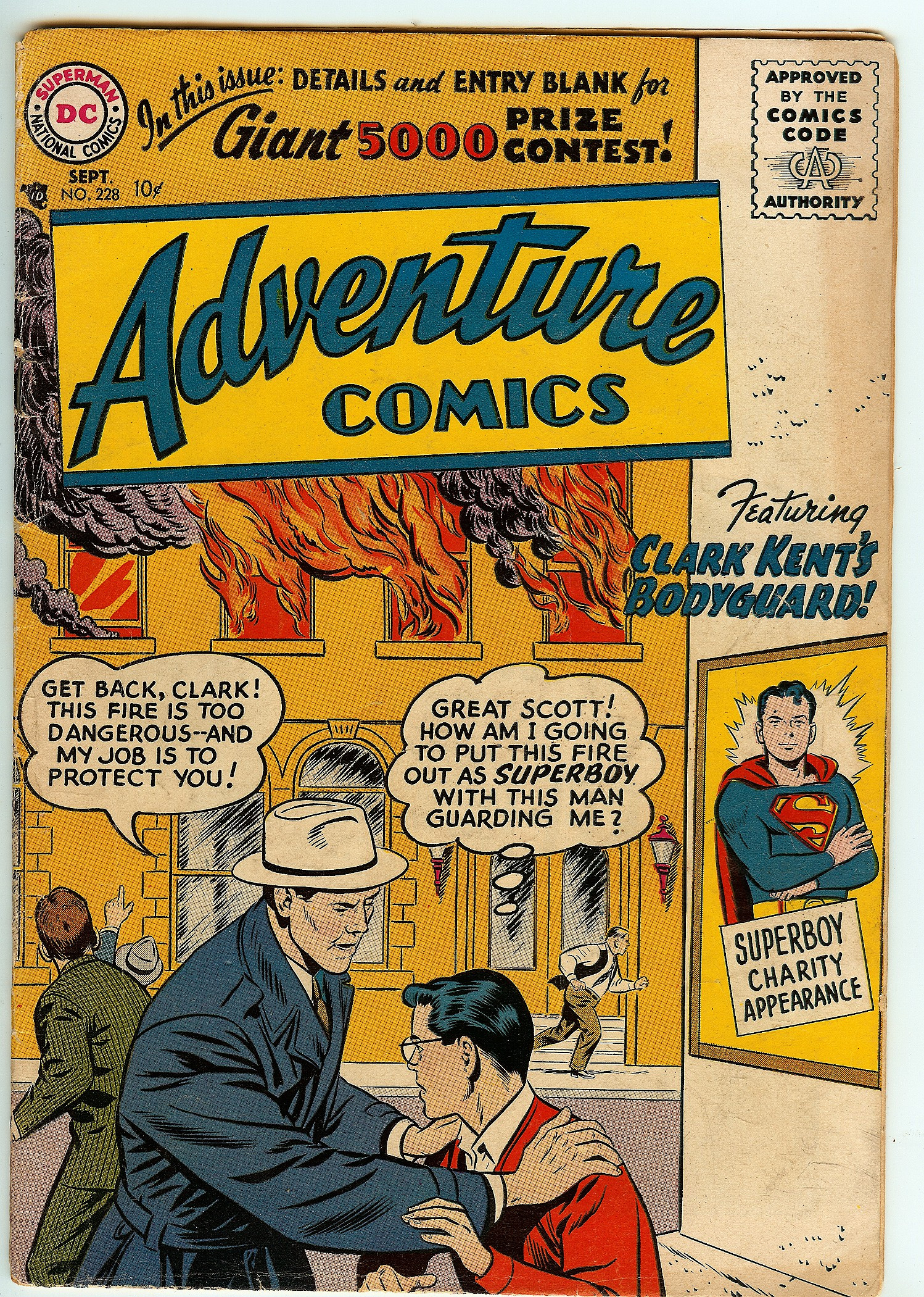 ADVENTURE COMICS Front Cover