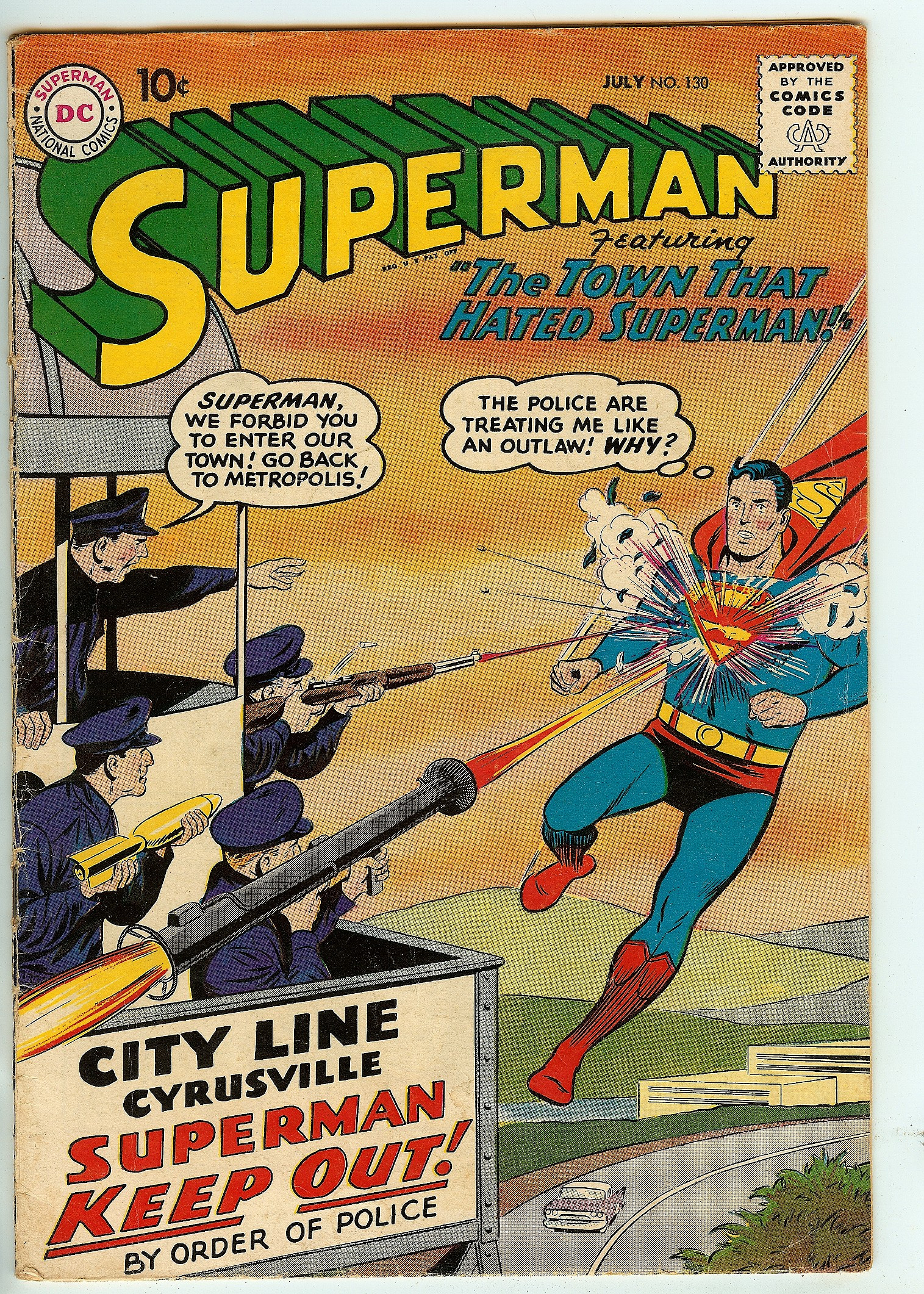 SUPERMAN Front Cover