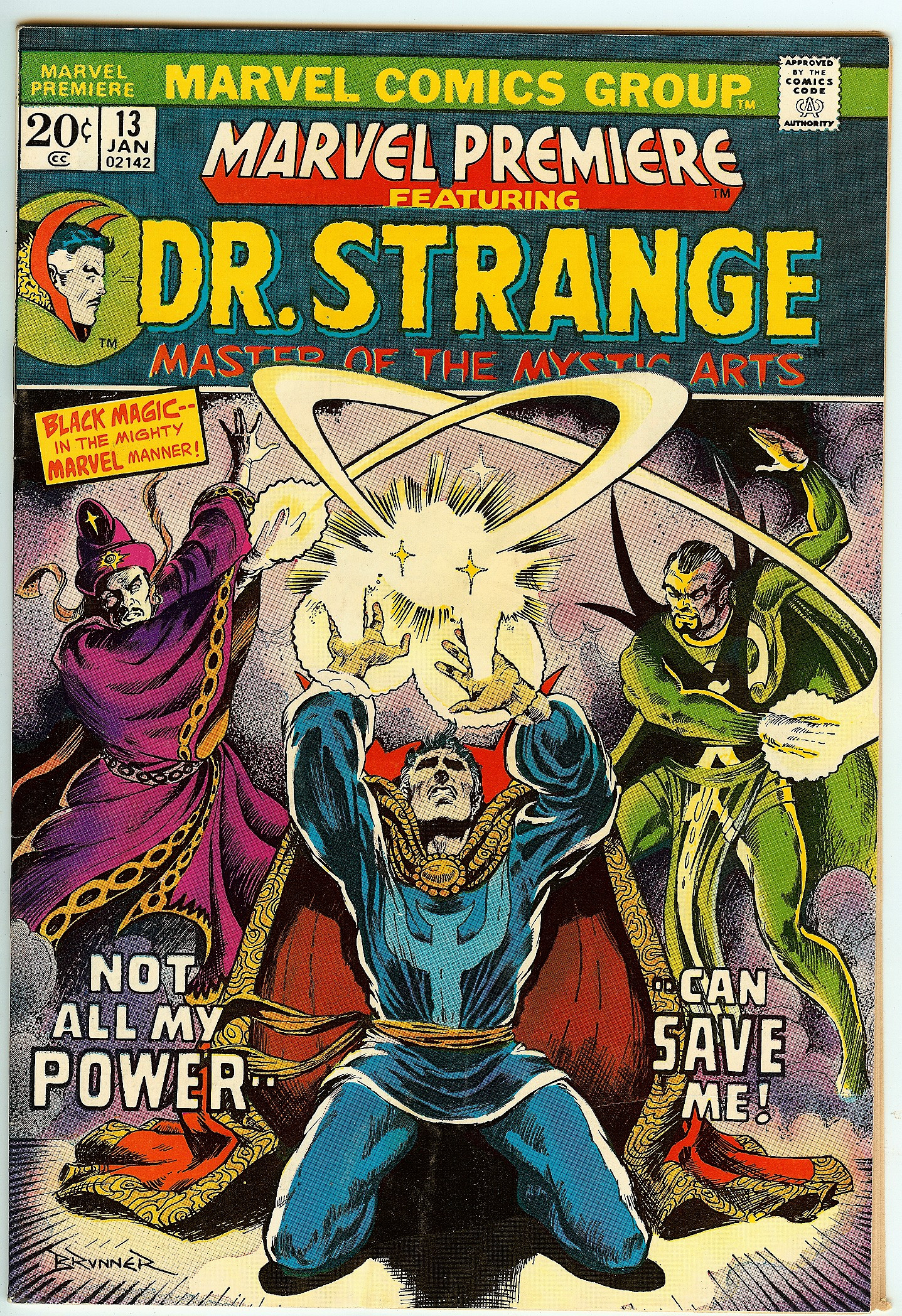 MARVEL PREMIERE Front Cover